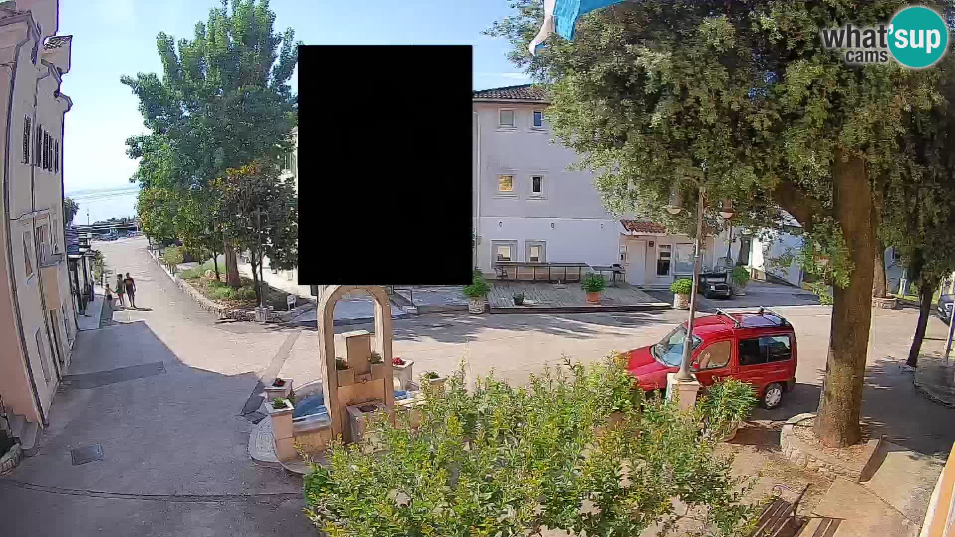Webcam Mošćenička Draga Center – Live View of the Town Center