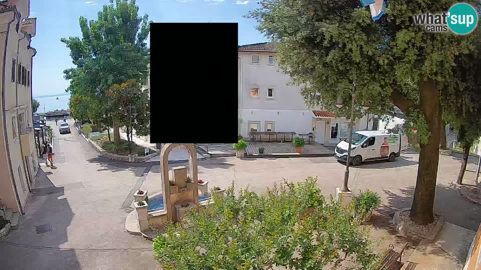 Spletna kamera center Mošćeniška Draga – Pogled v živo