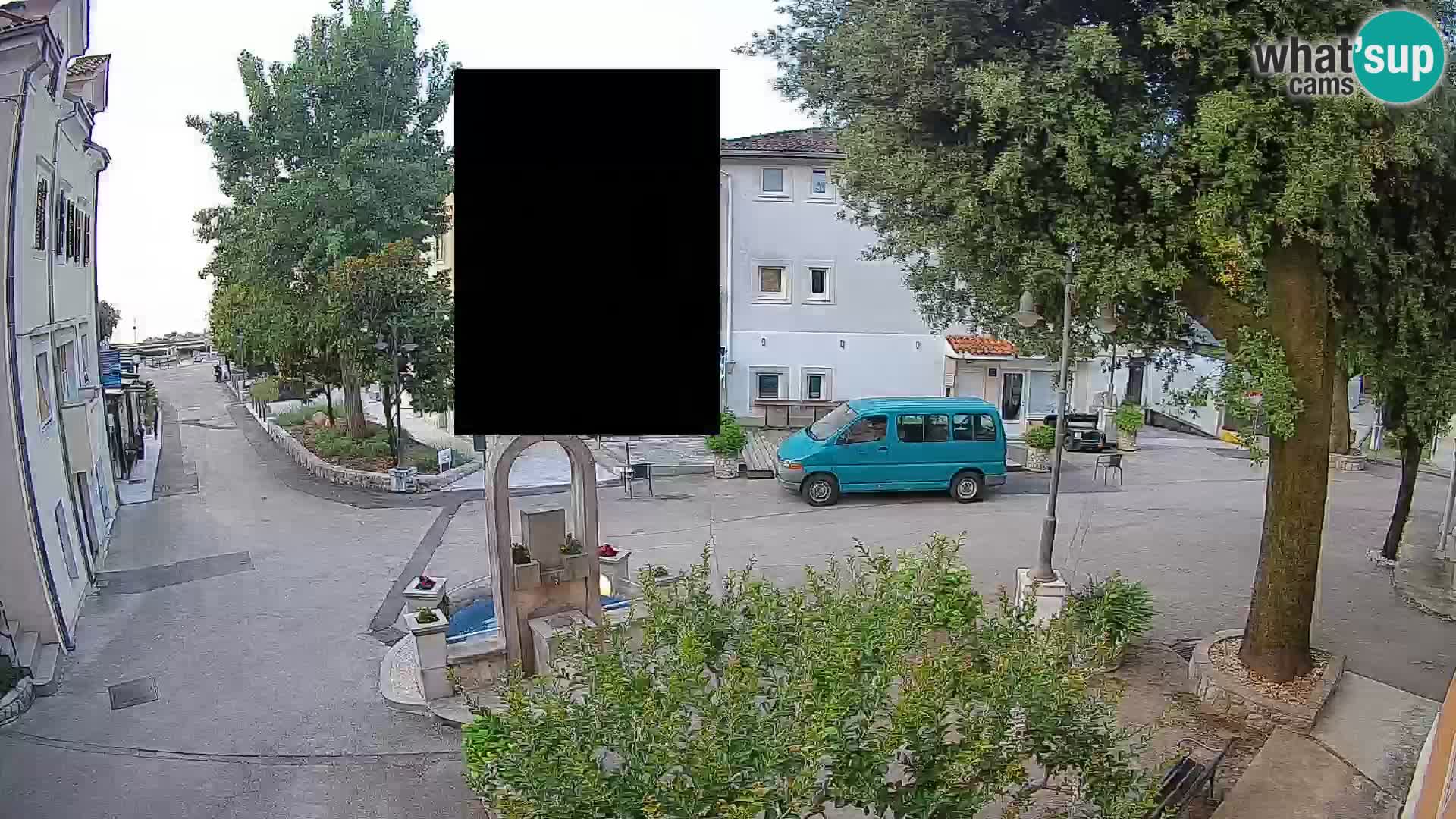 Web kamera centar Mošćeničke Drage – Pogled uživo
