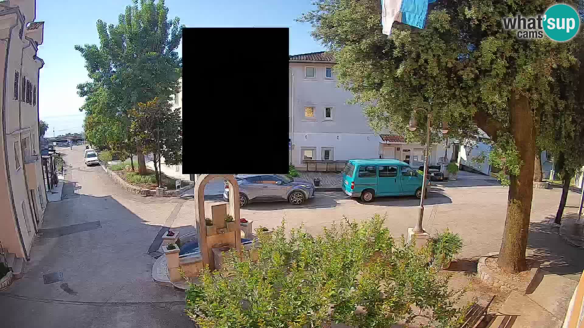 Spletna kamera center Mošćeniška Draga – Pogled v živo