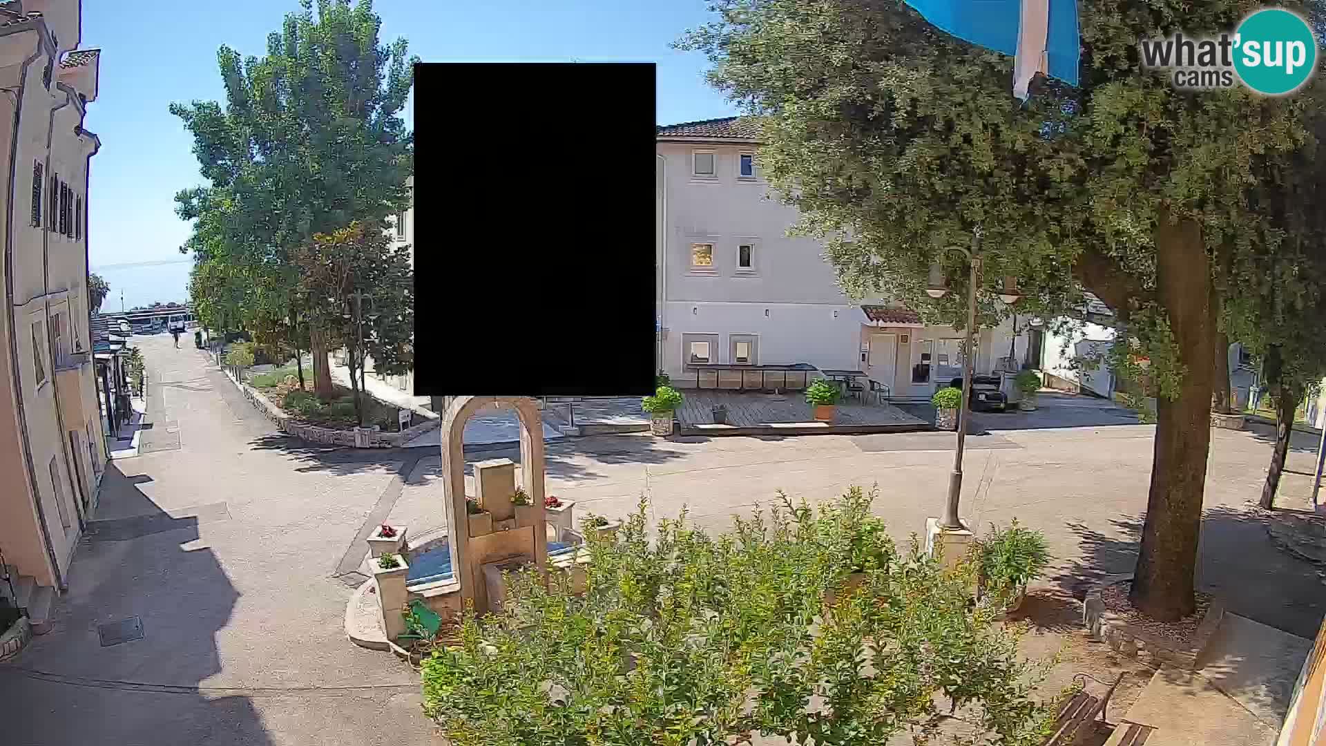 Spletna kamera center Mošćeniška Draga – Pogled v živo
