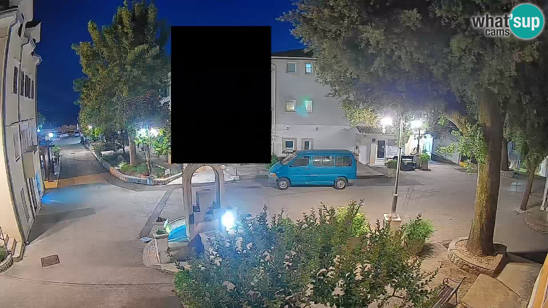 Webcam Mošćenička Draga Center – Live View of the Town Center