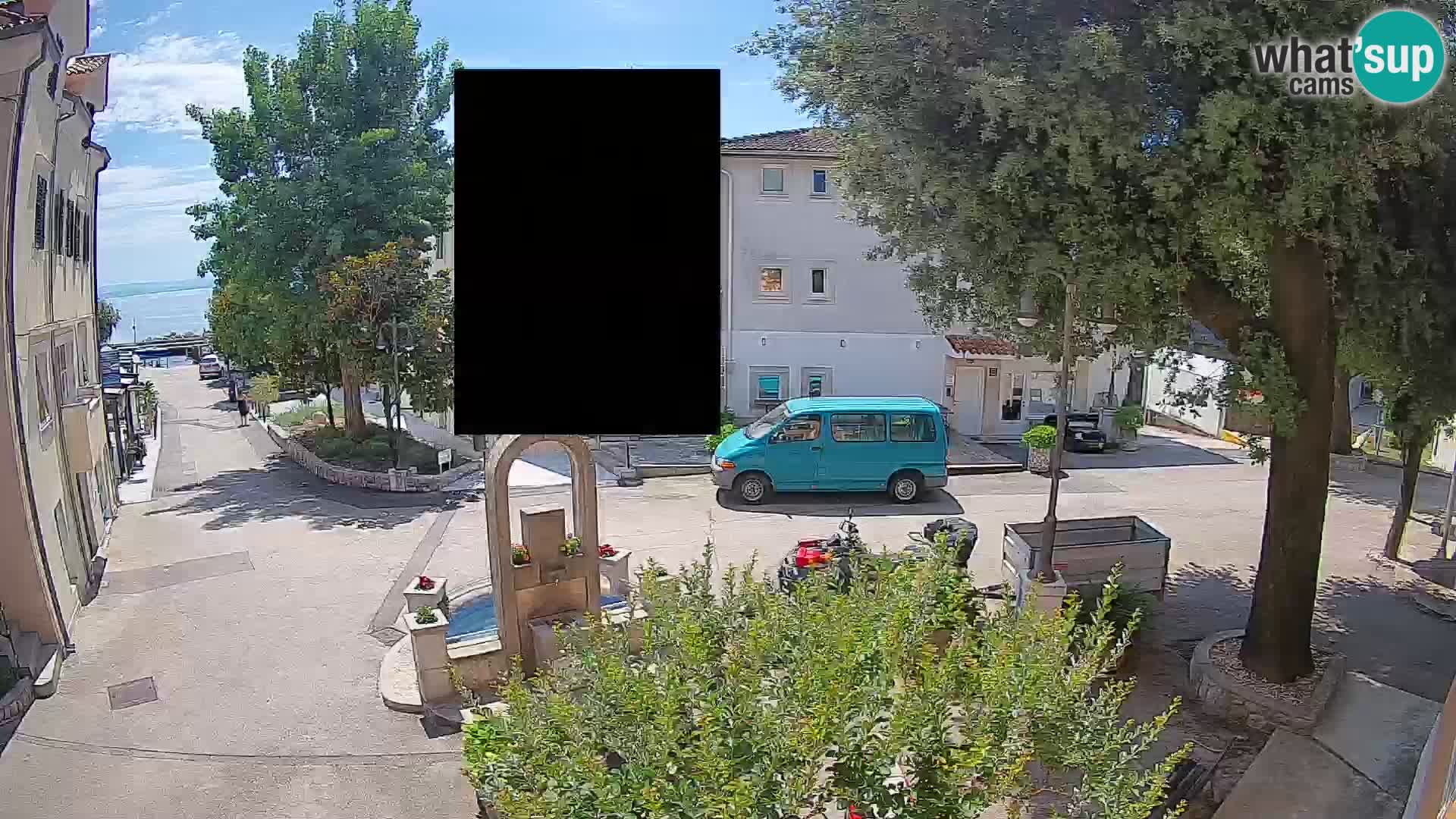 Webcam Mošćenička Draga Zentrum – Liveblick auf das Ortszentrum