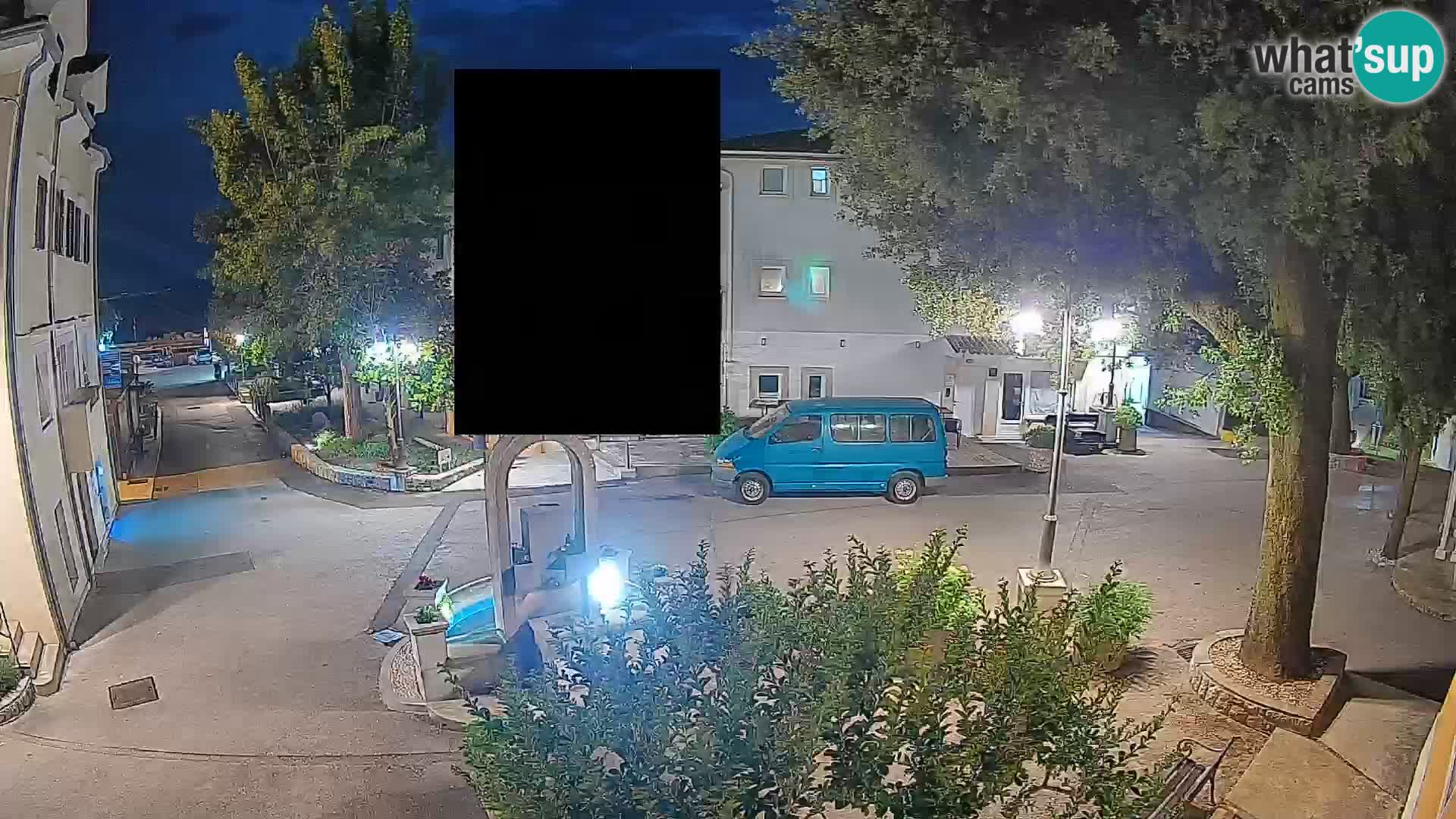Webcam Mošćenička Draga Center – Live View of the Town Center