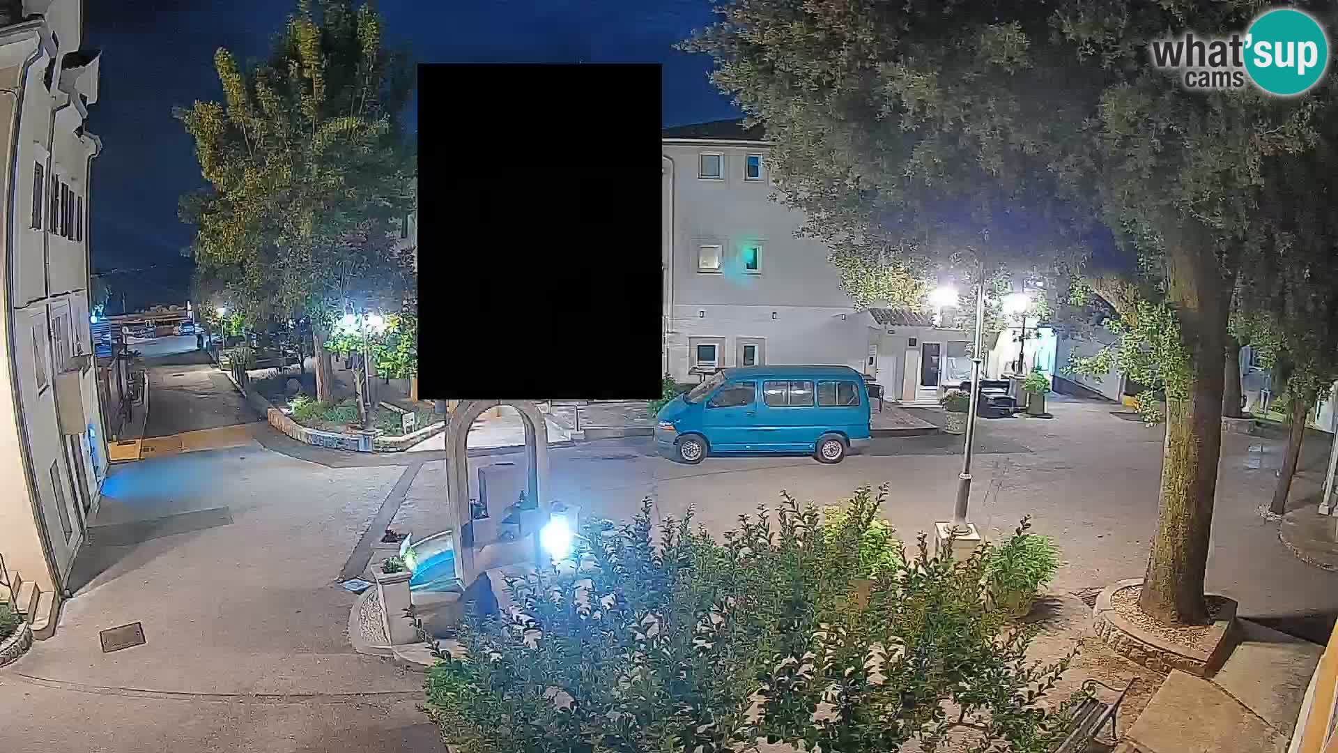 Webcam Mošćenička Draga Center – Live View of the Town Center