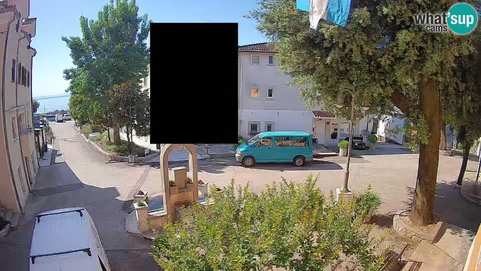 Web kamera centar Mošćeničke Drage – Pogled uživo
