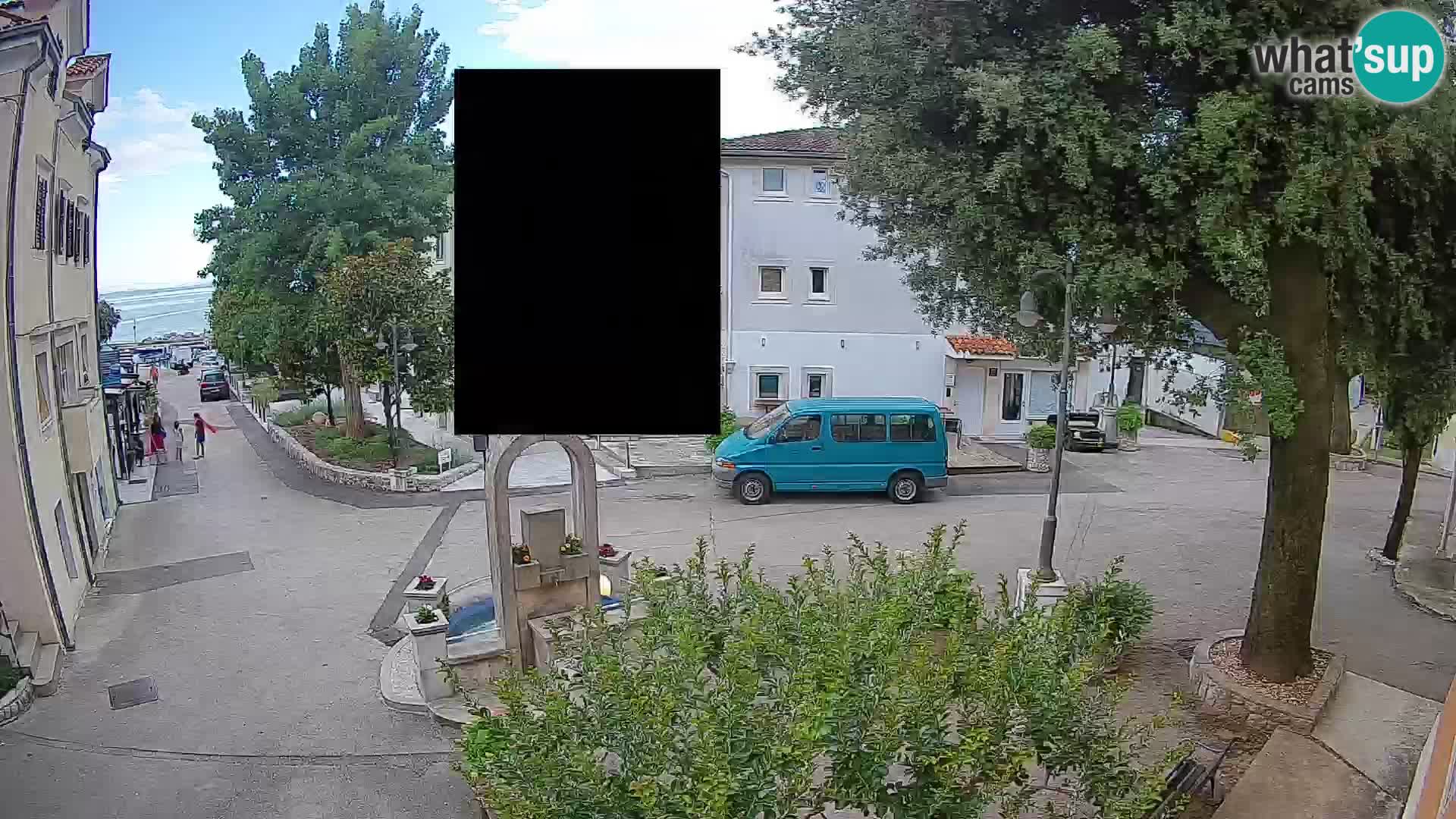 Webcam Mošćenička Draga Zentrum – Liveblick auf das Ortszentrum