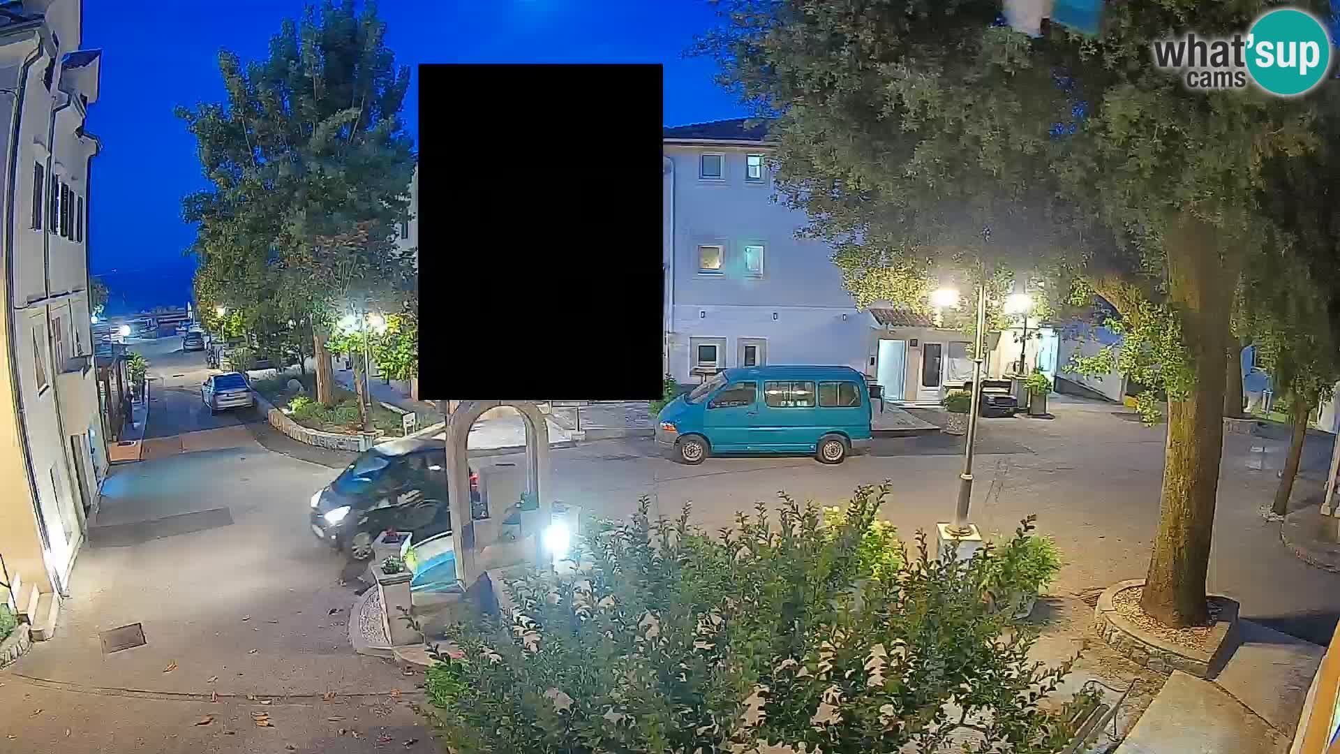 Webcam Centro Draga di Moschiena – Vista live sul centro