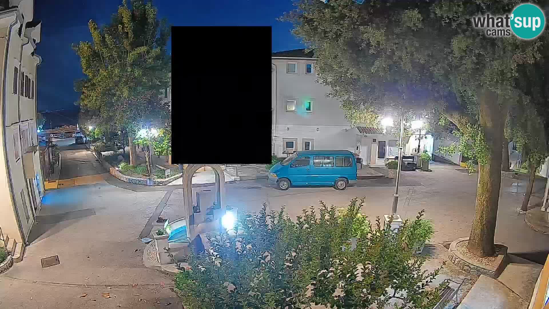 Webcam Mošćenička Draga Center – Live View of the Town Center