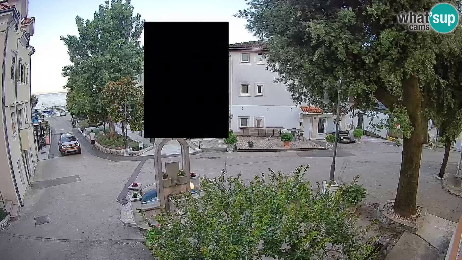Webcam Mošćenička Draga Zentrum – Liveblick auf das Ortszentrum