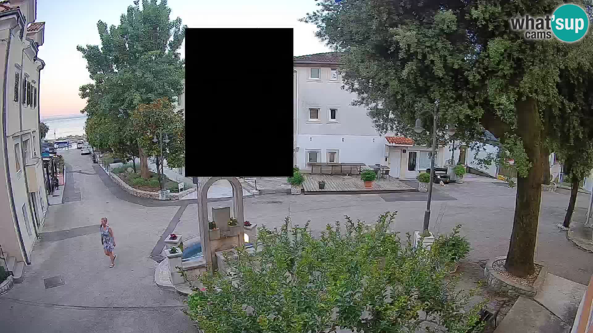 Webcam Mošćenička Draga Zentrum – Liveblick auf das Ortszentrum