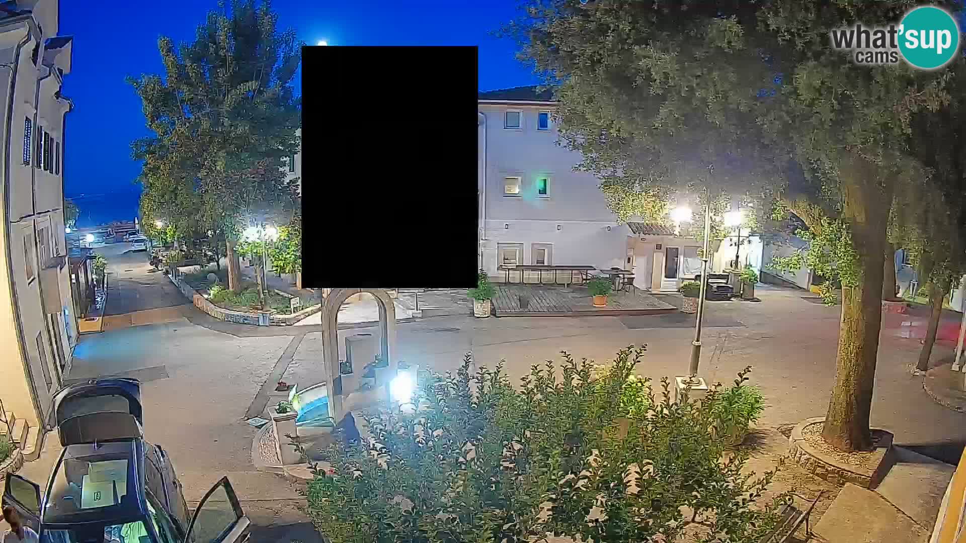 Webcam Mošćenička Draga Zentrum – Liveblick auf das Ortszentrum