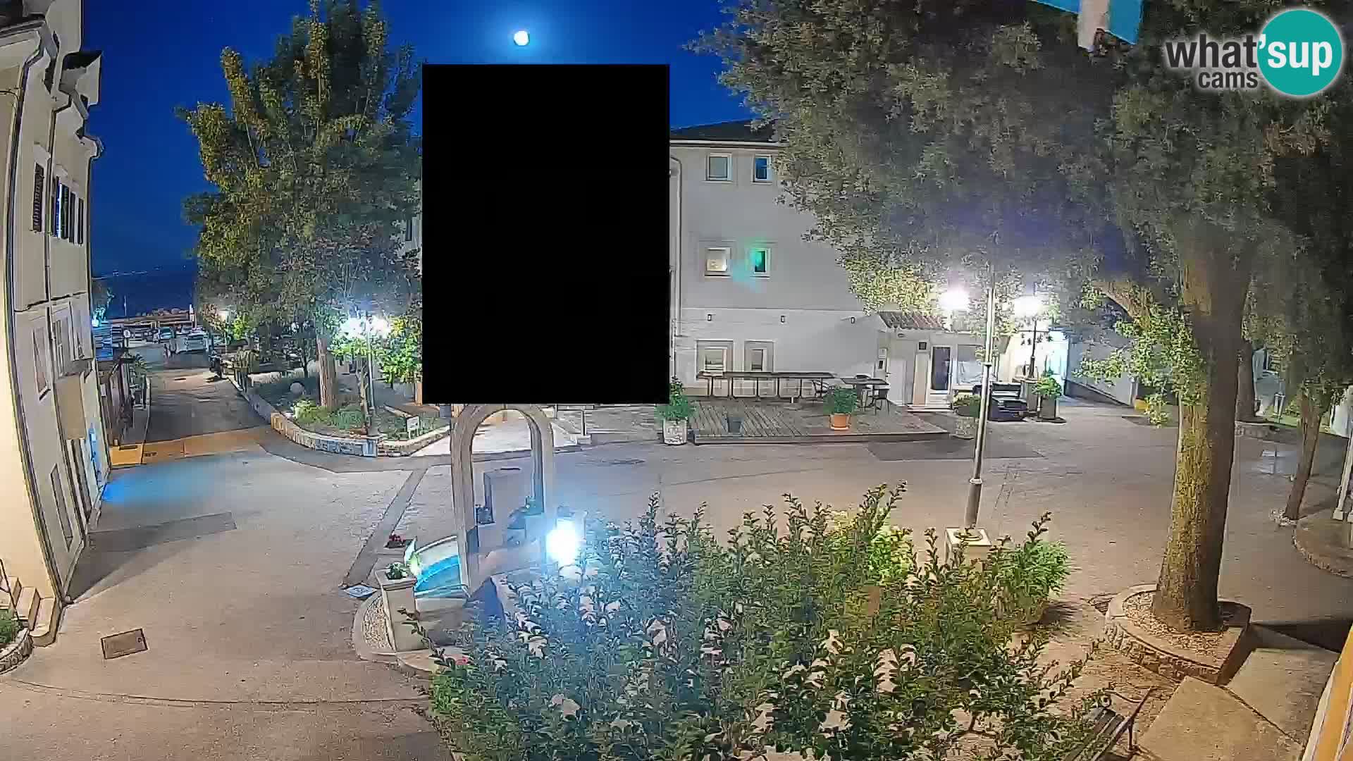 Webcam Centre de Mošćenička Draga – Vue en direct du centre-ville