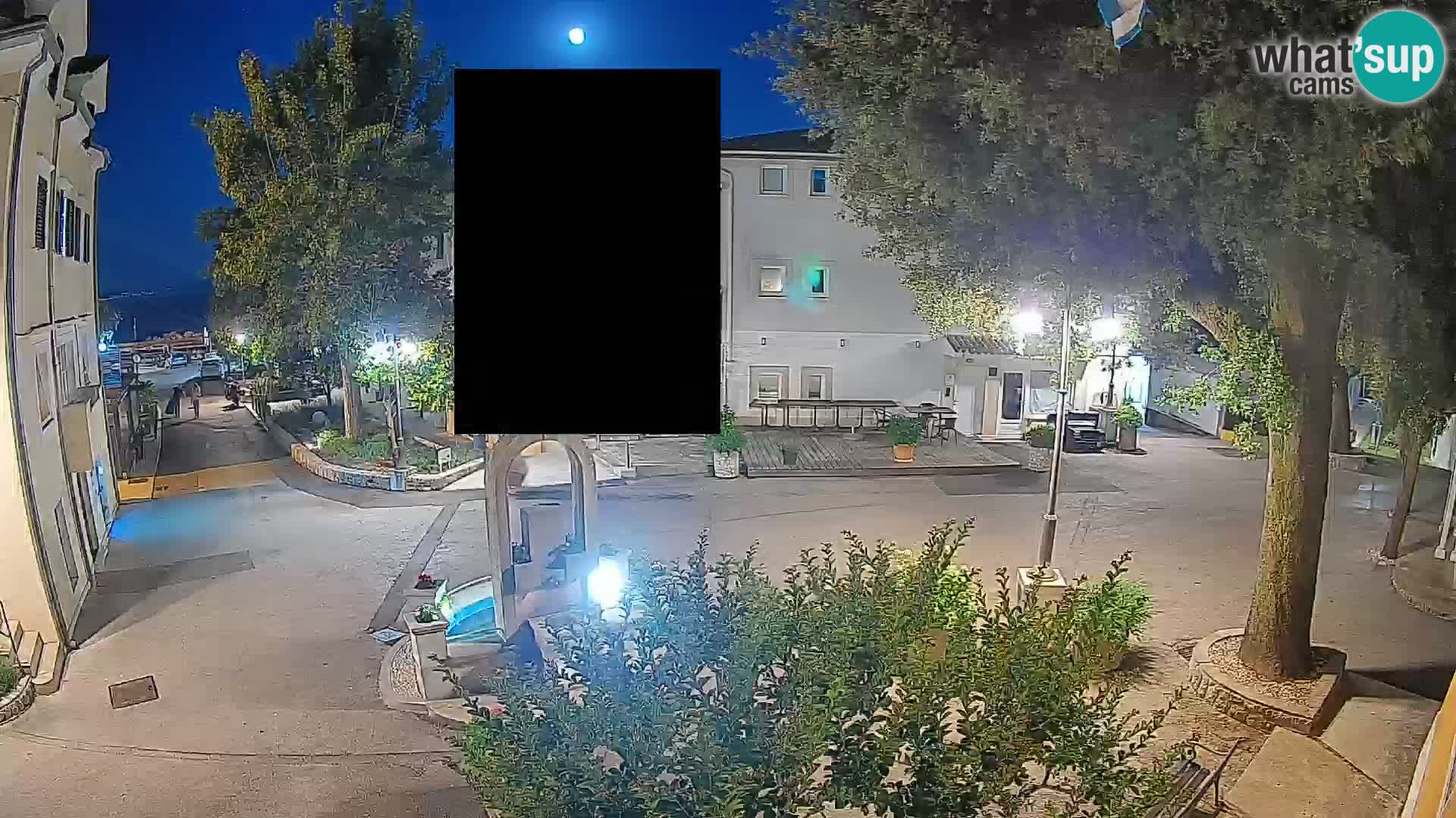 Webcam Mošćenička Draga Center – Live View of the Town Center