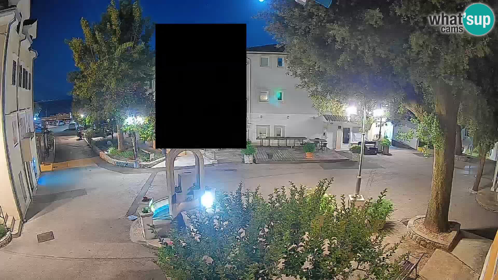 Webcam centre de Mošćenička Draga – Vue en direct du centre-ville