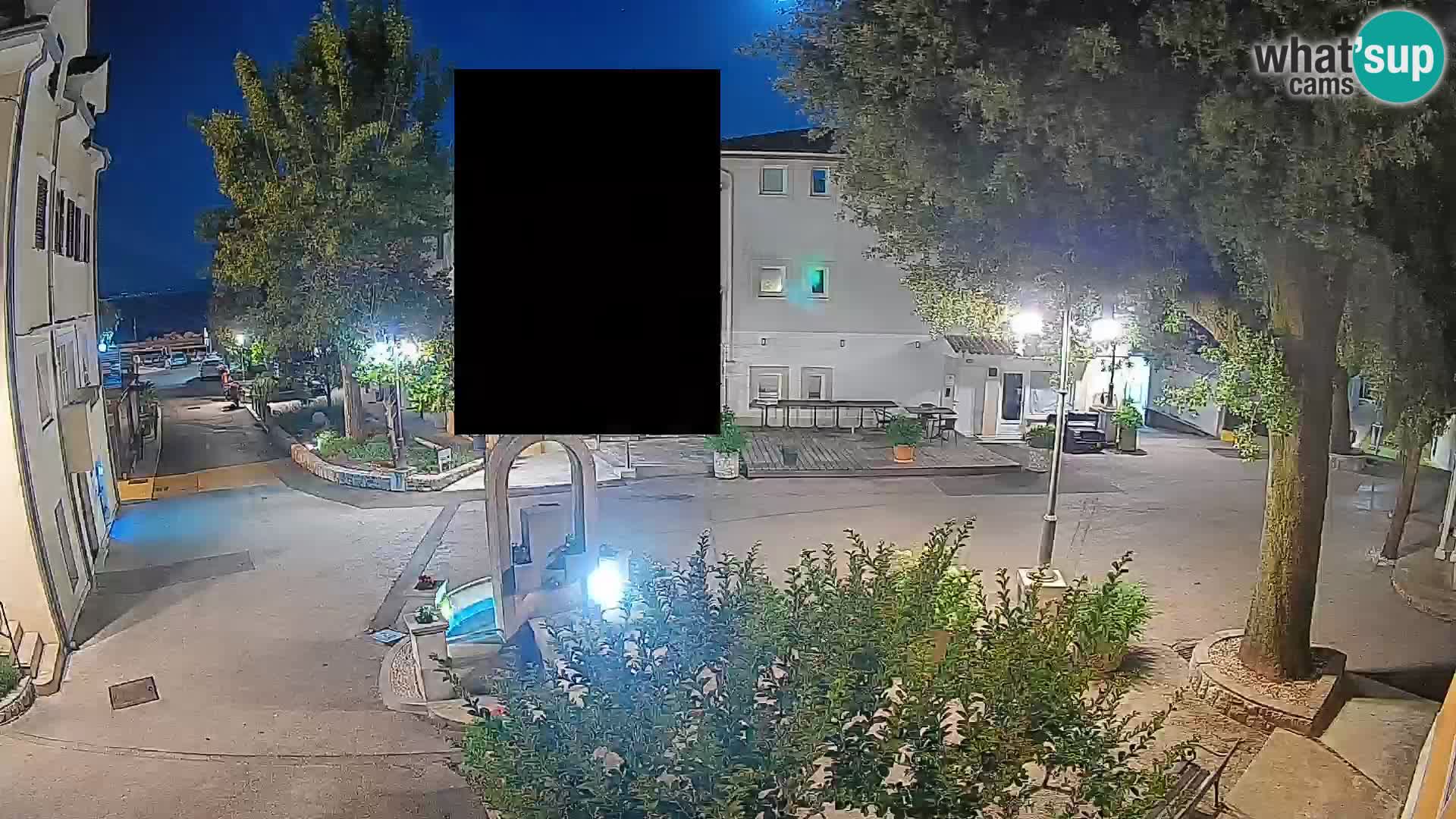 Webcam centre de Mošćenička Draga – Vue en direct du centre-ville