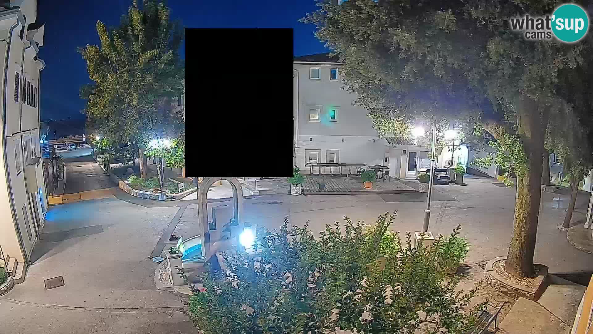 Webcam Mošćenička Draga Center – Live View of the Town Center