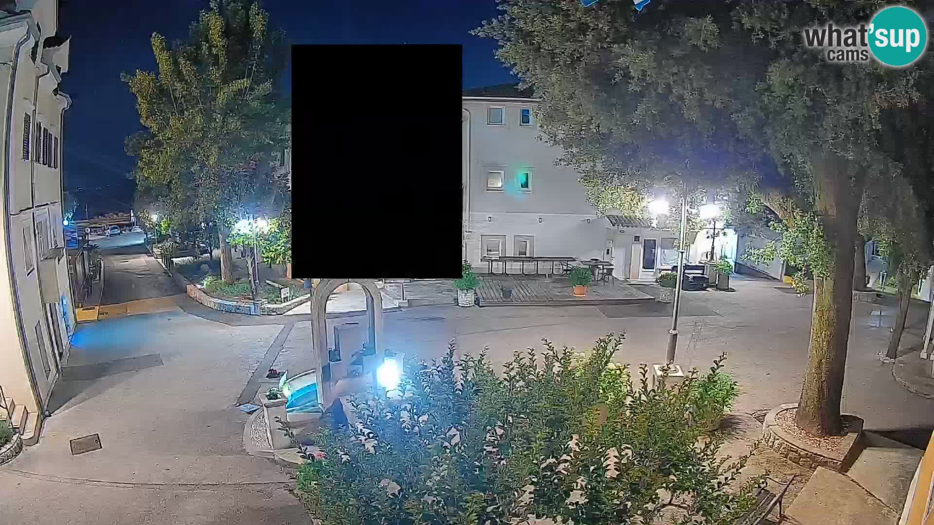 Webcam Mošćenička Draga Center – Live View of the Town Center