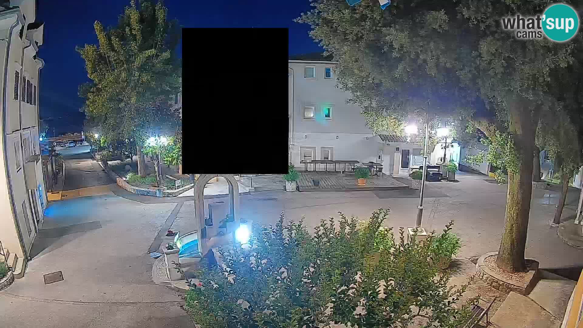 Webcam Mošćenička Draga Center – Live View of the Town Center