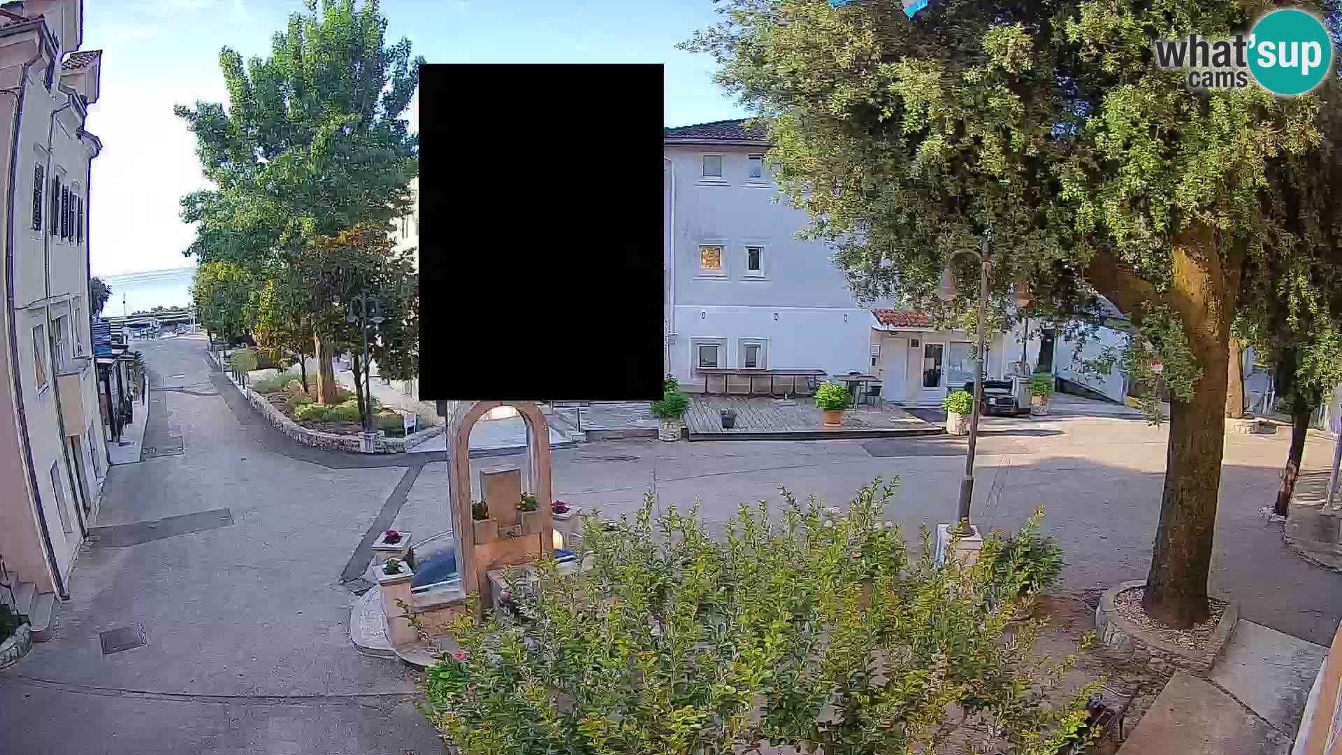 Webcam Mošćenička Draga Zentrum – Liveblick auf das Ortszentrum