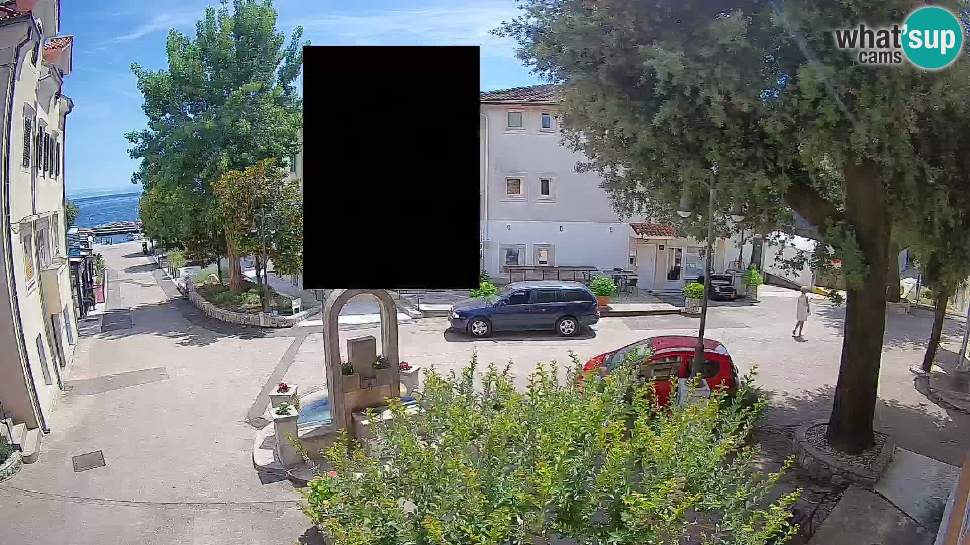 Spletna kamera center Mošćeniška Draga – Pogled v živo