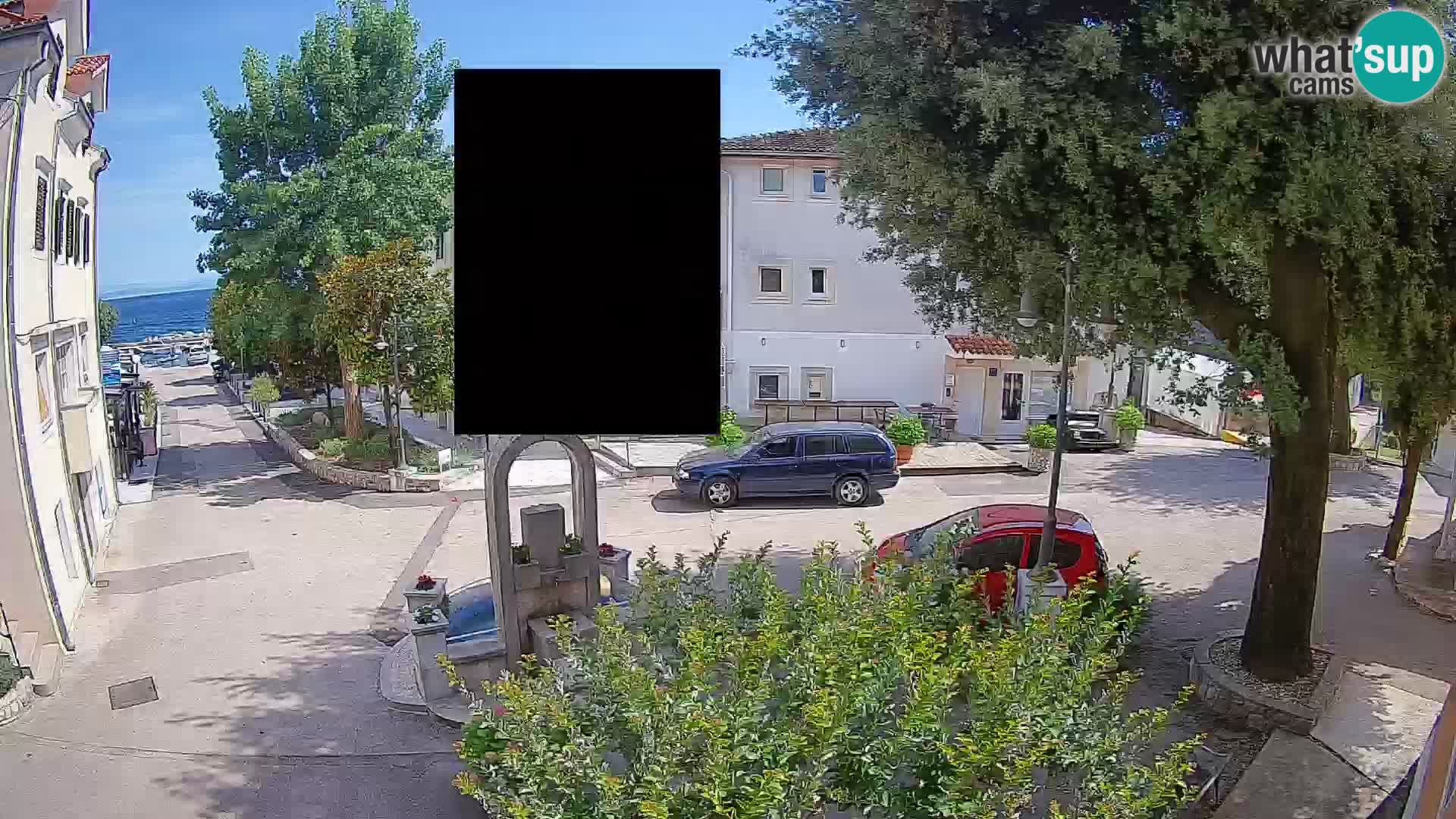 Webcam Centro Draga di Moschiena – Vista live sul centro