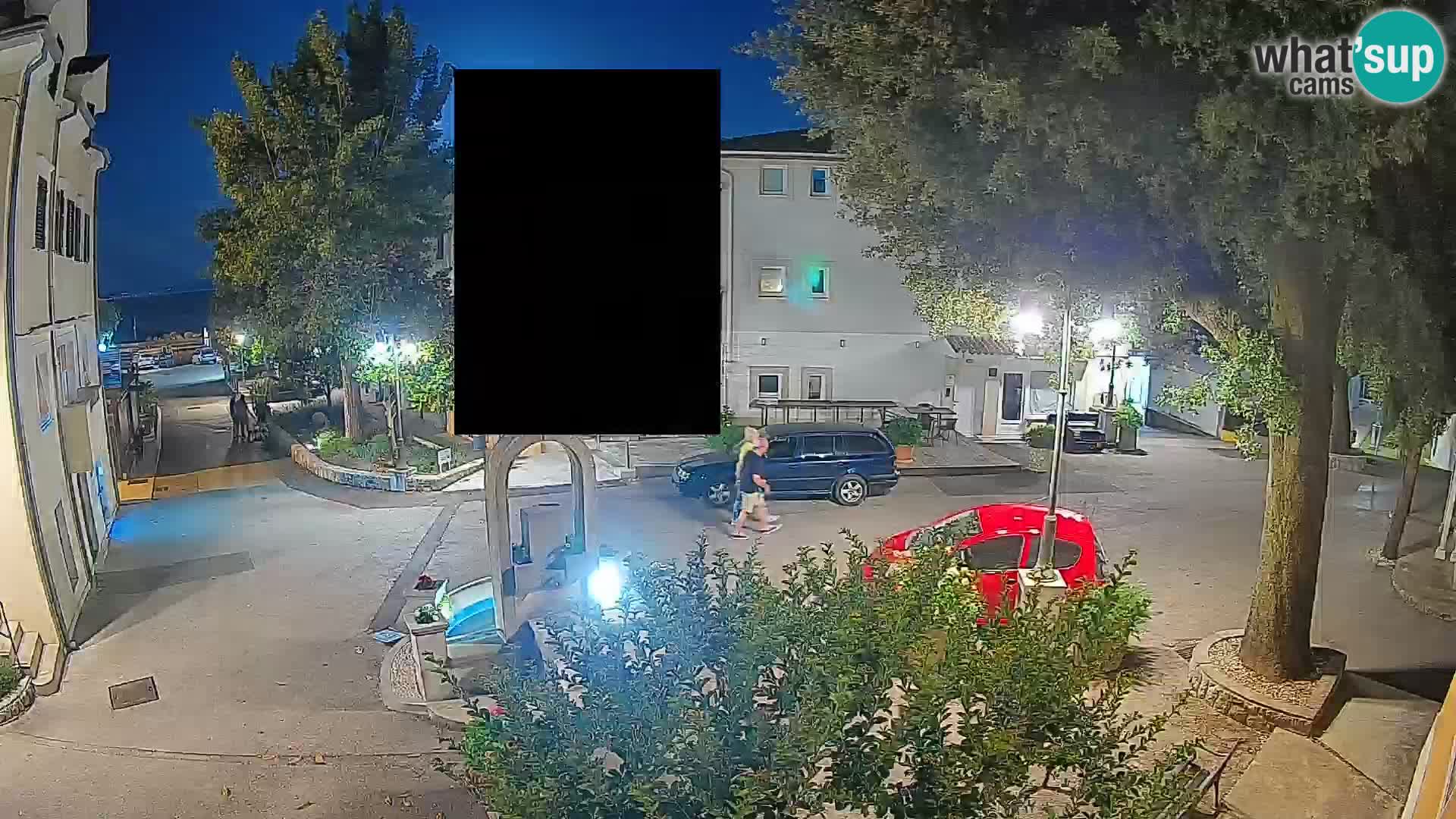 Webcam Centre de Mošćenička Draga – Vue en direct du centre-ville