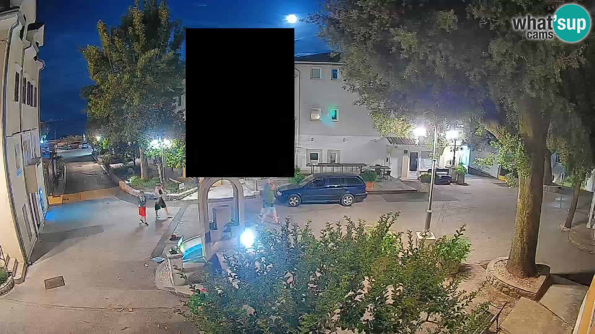 Webcam Centre de Mošćenička Draga – Vue en direct du centre-ville