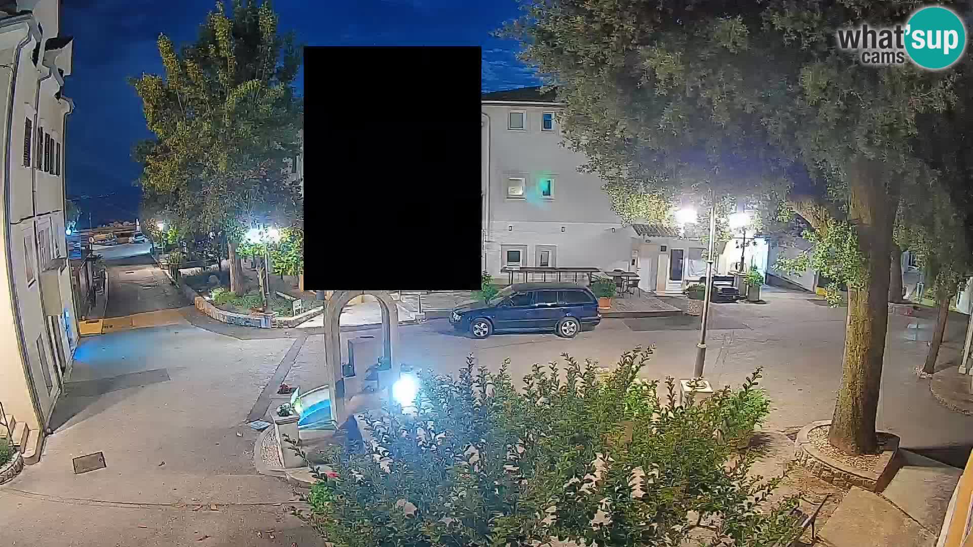 Webcam Mošćenička Draga Center – Live View of the Town Center