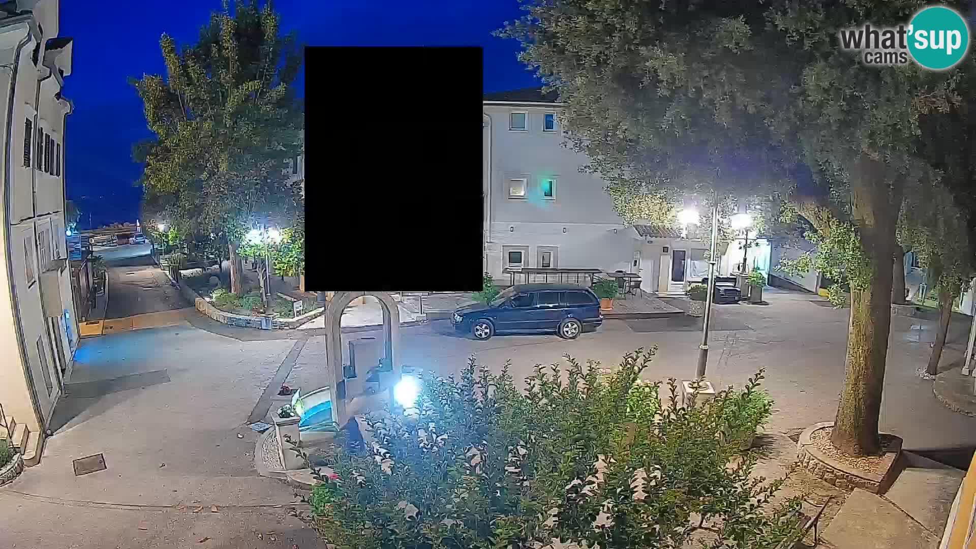 Webcam Centre de Mošćenička Draga – Vue en direct du centre-ville