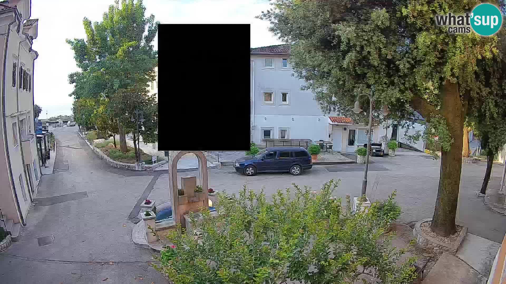 Web kamera centar Mošćeničke Drage – Pogled uživo