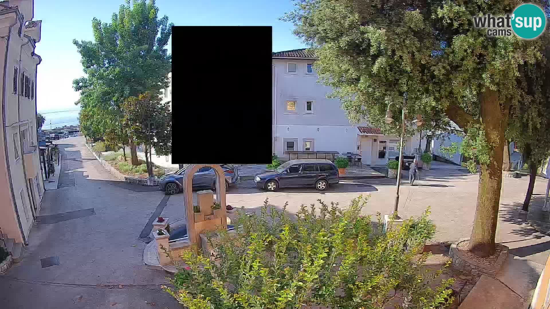Webcam centre de Mošćenička Draga – Vue en direct du centre-ville