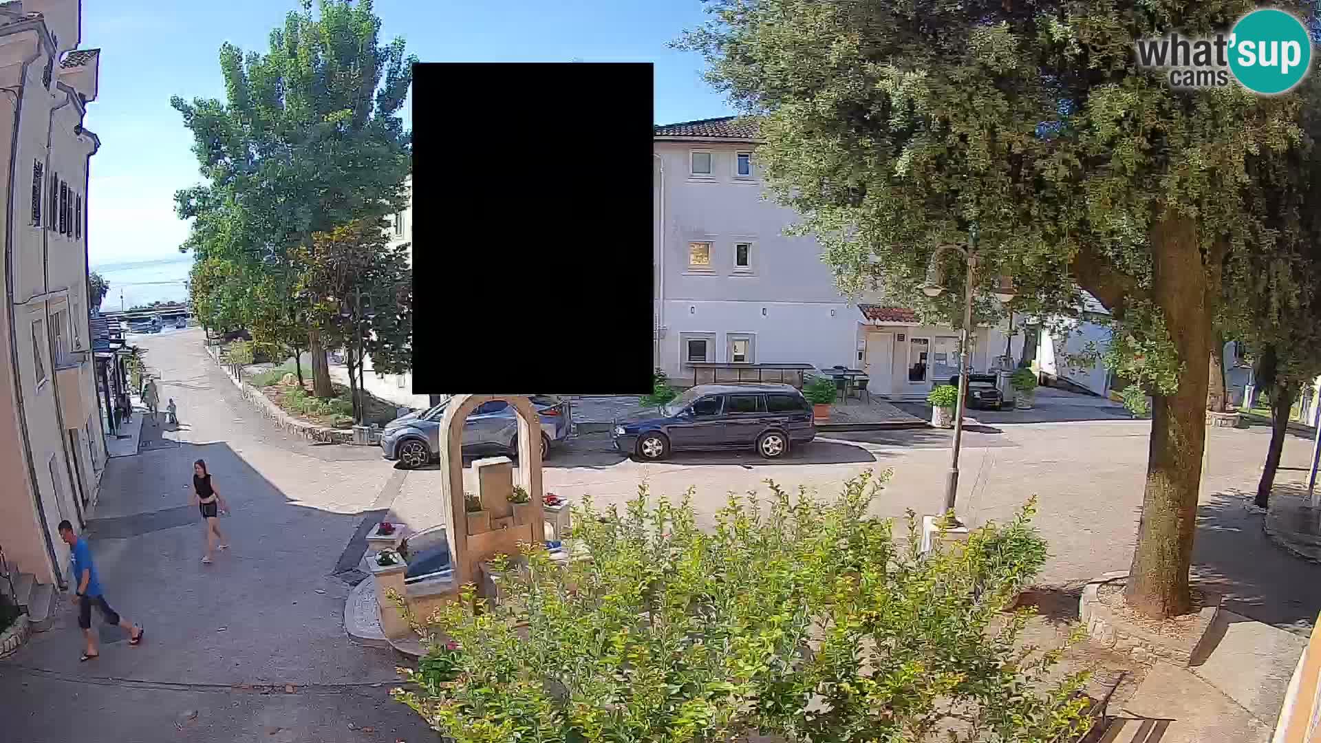 Spletna kamera center Mošćeniška Draga – Pogled v živo