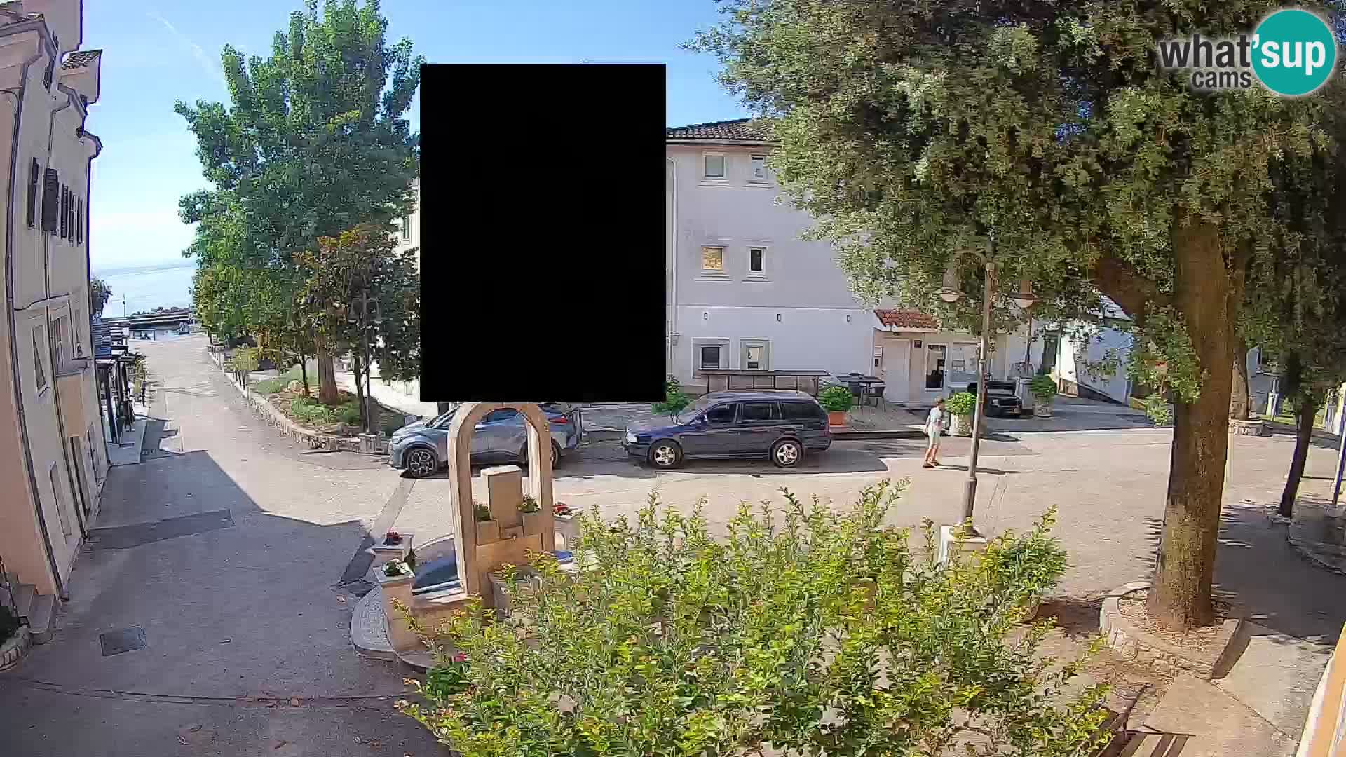 Webcam Mošćenička Draga Zentrum – Liveblick auf das Ortszentrum