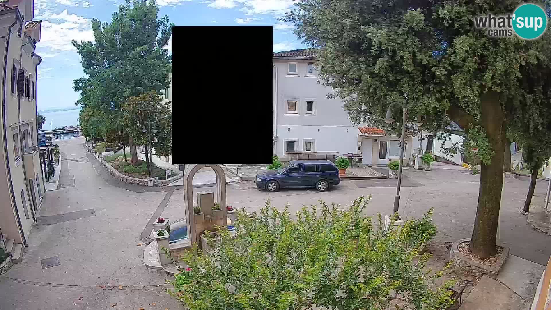 Spletna kamera center Mošćeniška Draga – Pogled v živo