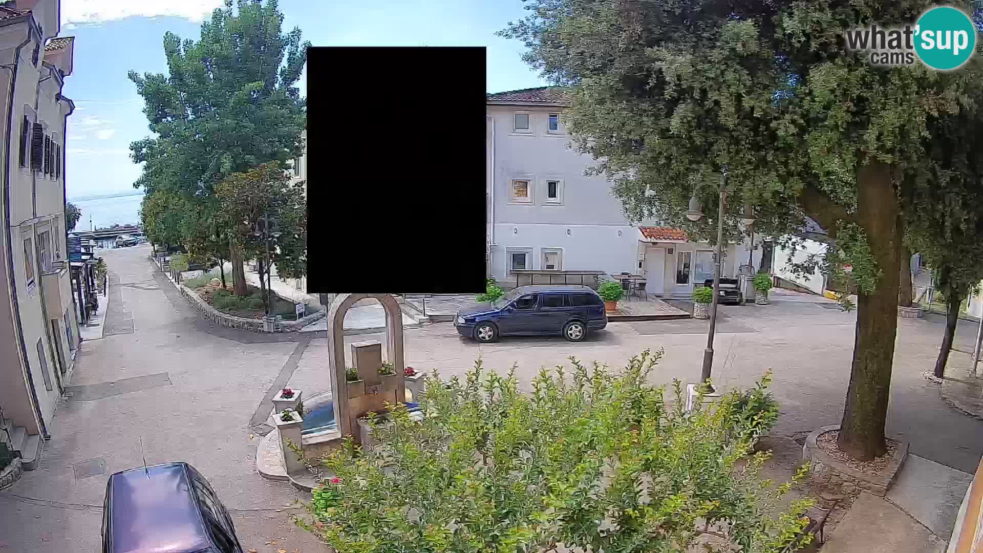 Webcam Mošćenička Draga Zentrum – Liveblick auf das Ortszentrum