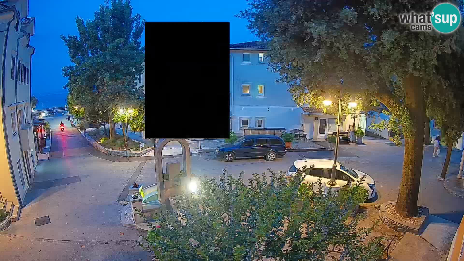 Webcam Mošćenička Draga Zentrum – Liveblick auf das Ortszentrum