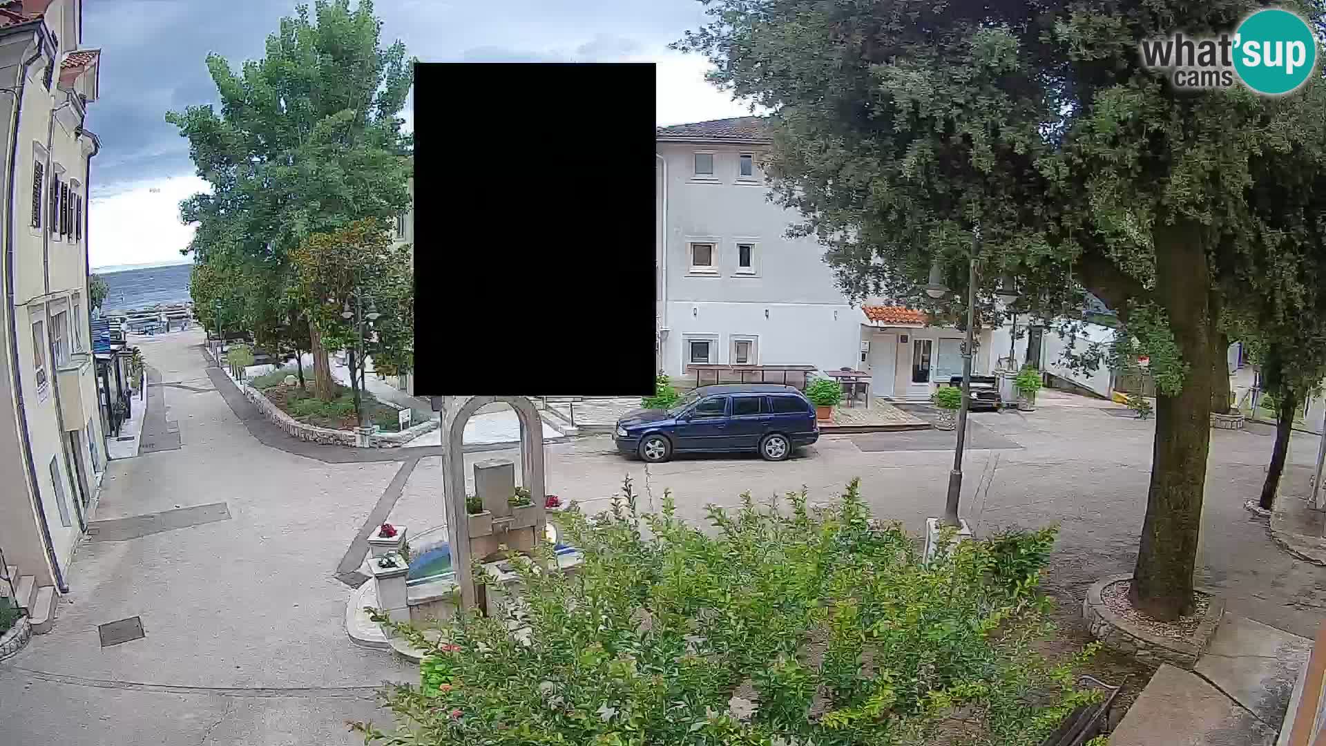 Web kamera centar Mošćeničke Drage – Pogled uživo