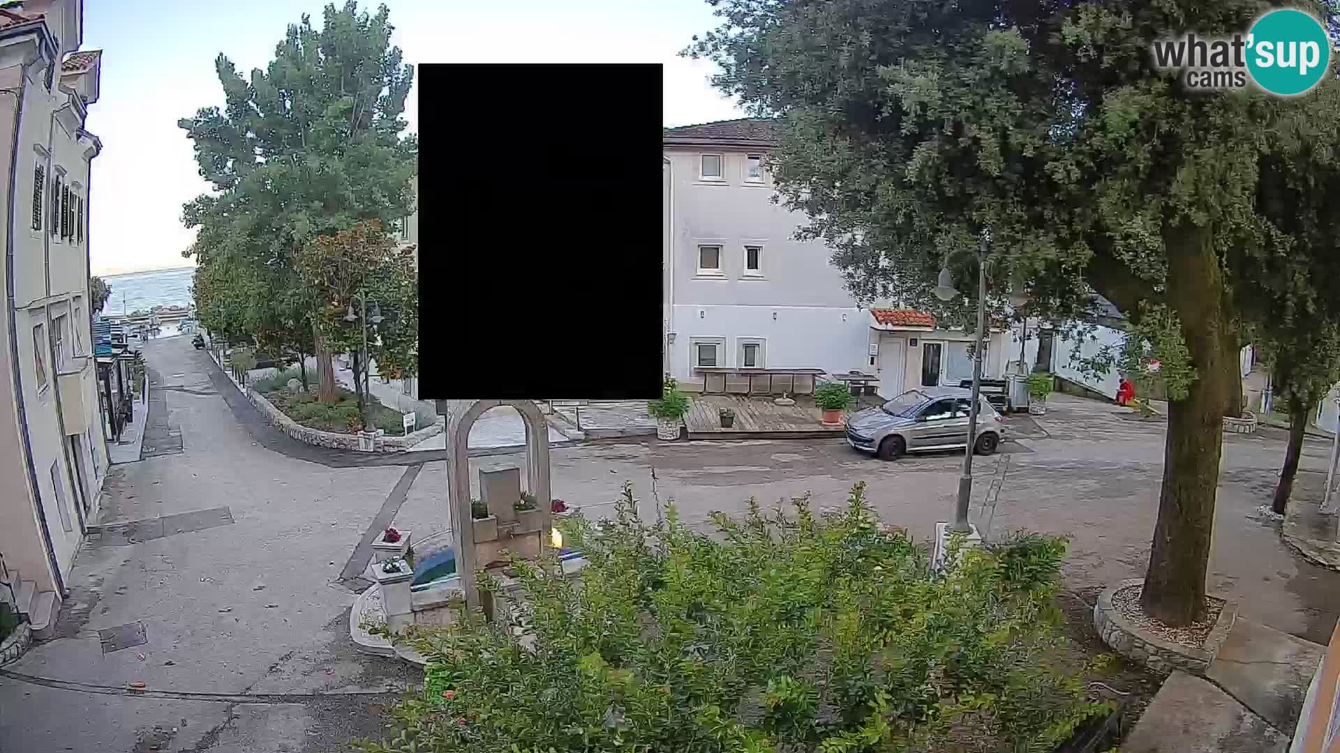 Webcam Mošćenička Draga Zentrum – Liveblick auf das Ortszentrum