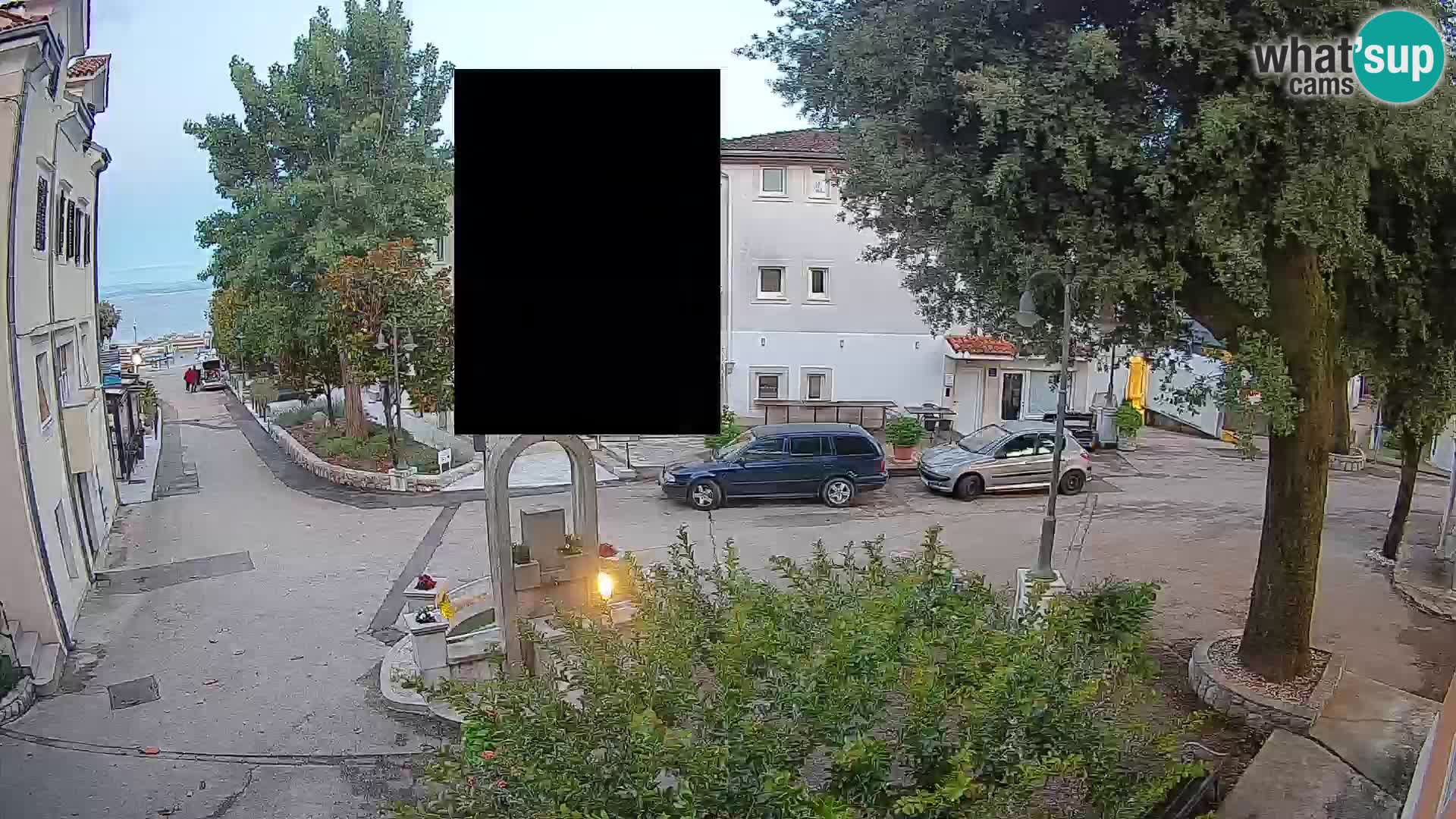 Webcam Mošćenička Draga Zentrum – Liveblick auf das Ortszentrum