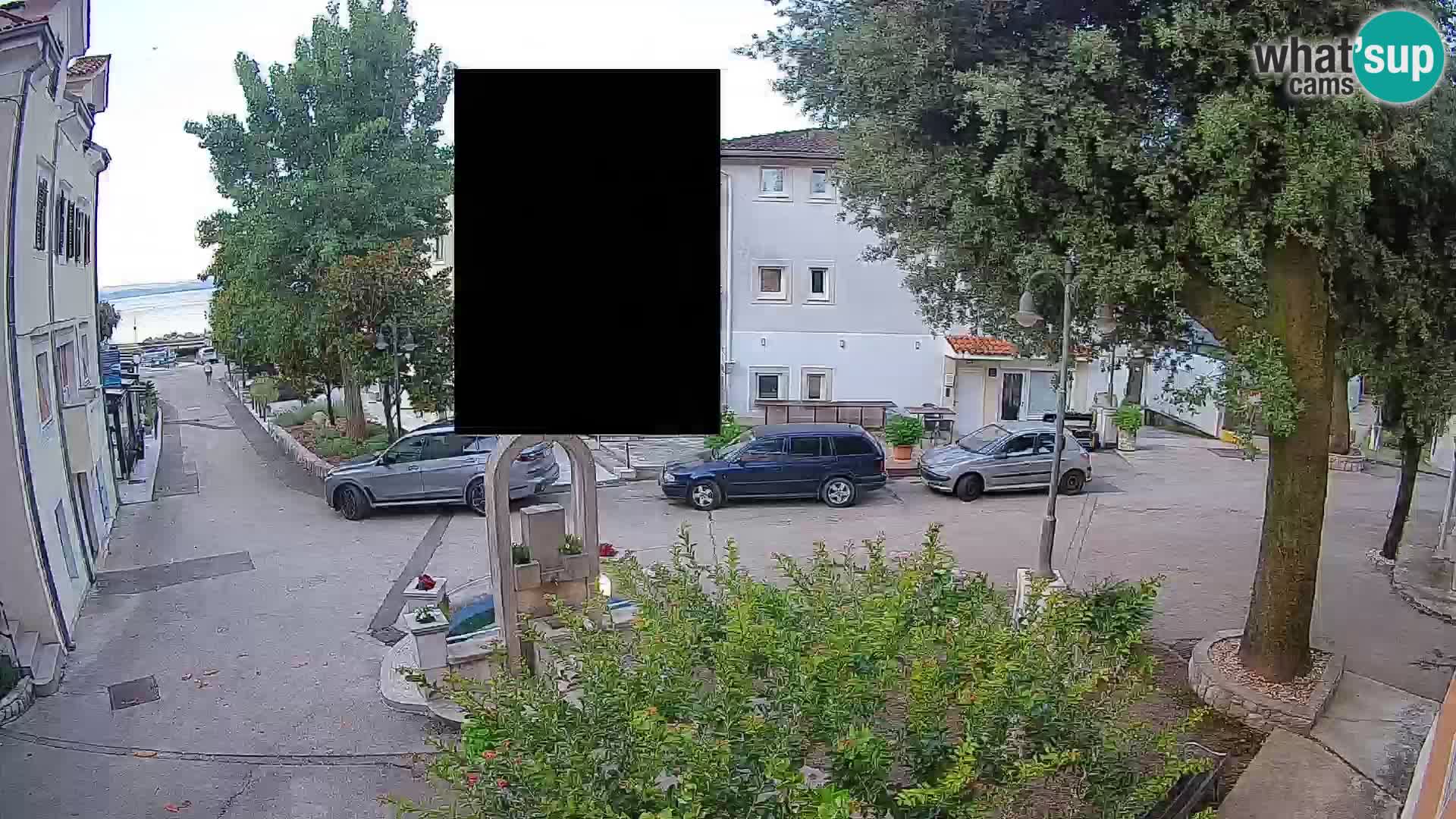Webcam centre de Mošćenička Draga – Vue en direct du centre-ville