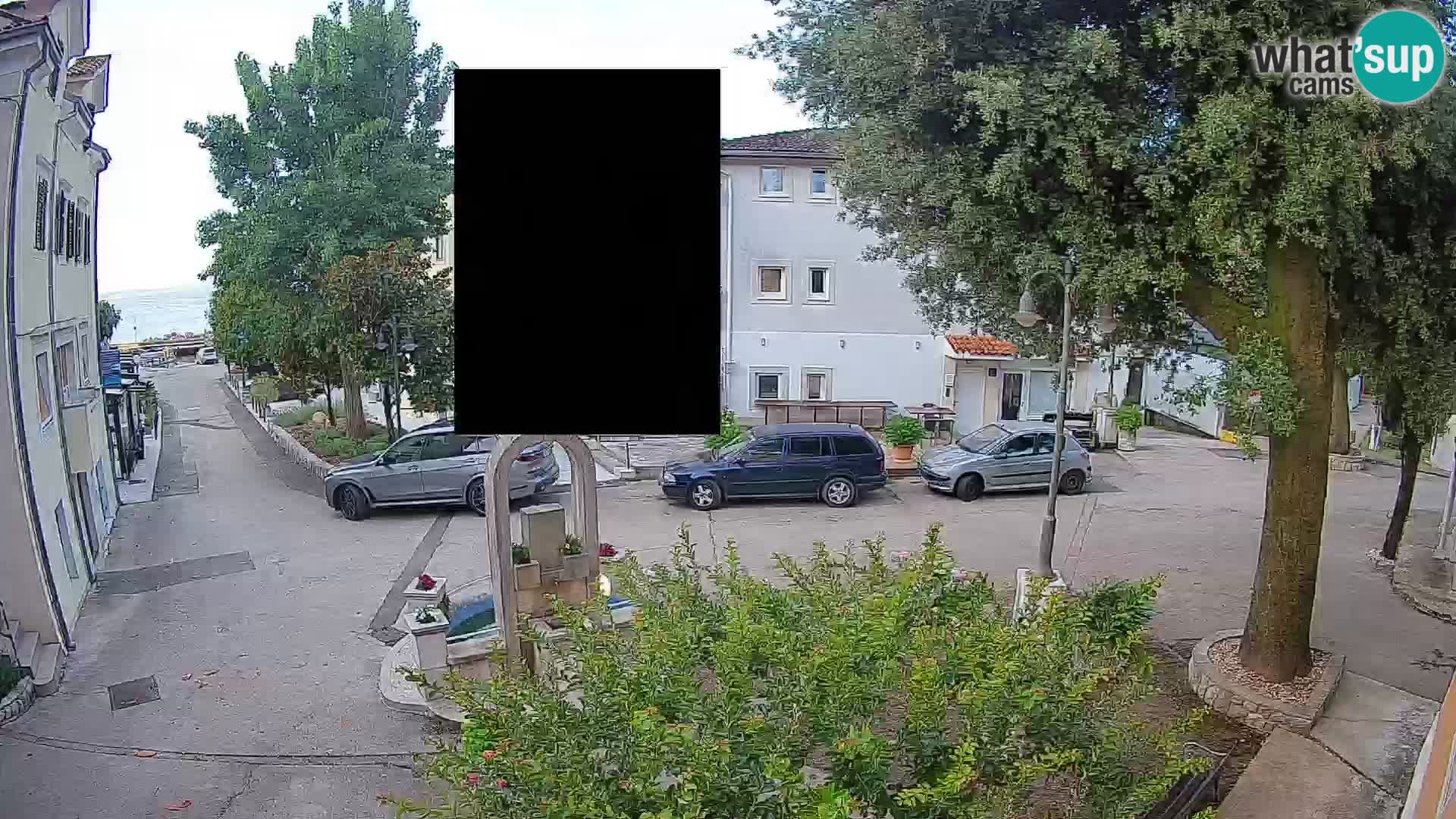 Web kamera centar Mošćeničke Drage – Pogled uživo