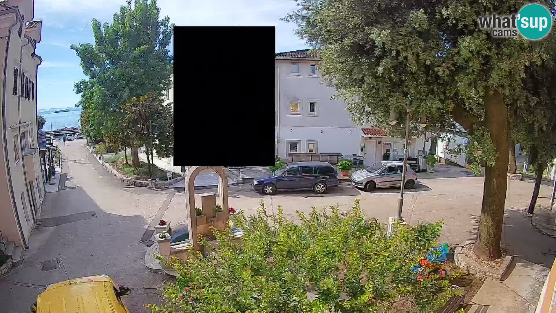 Web kamera centar Mošćeničke Drage – Pogled uživo