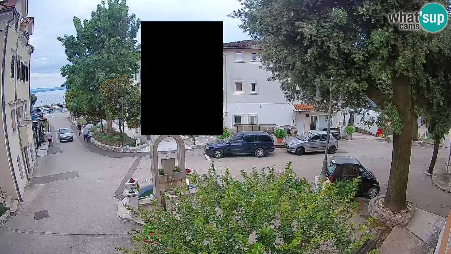 Webcam Mošćenička Draga Center – Live View of the Town Center