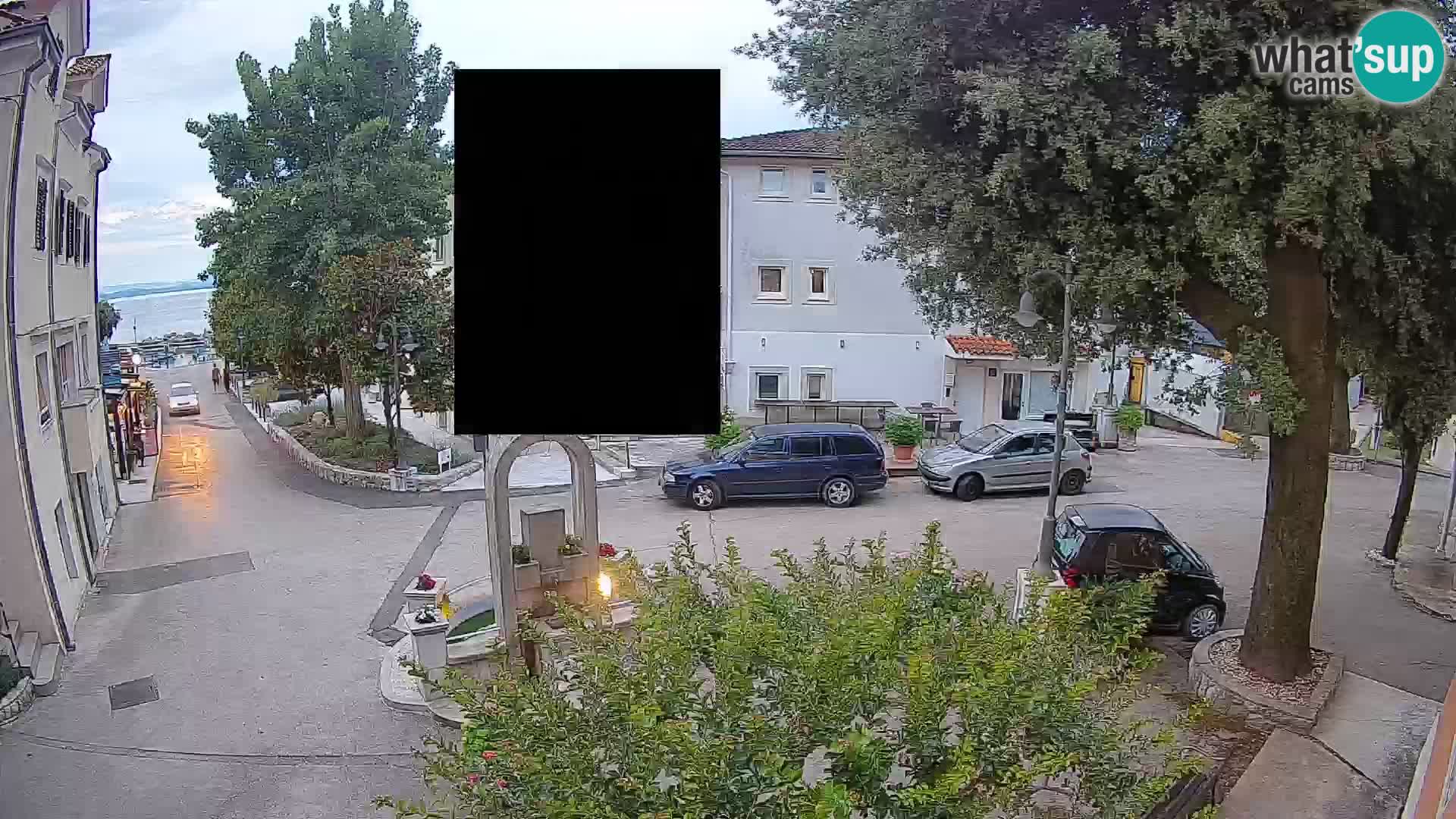 Webcam Mošćenička Draga Center – Live View of the Town Center