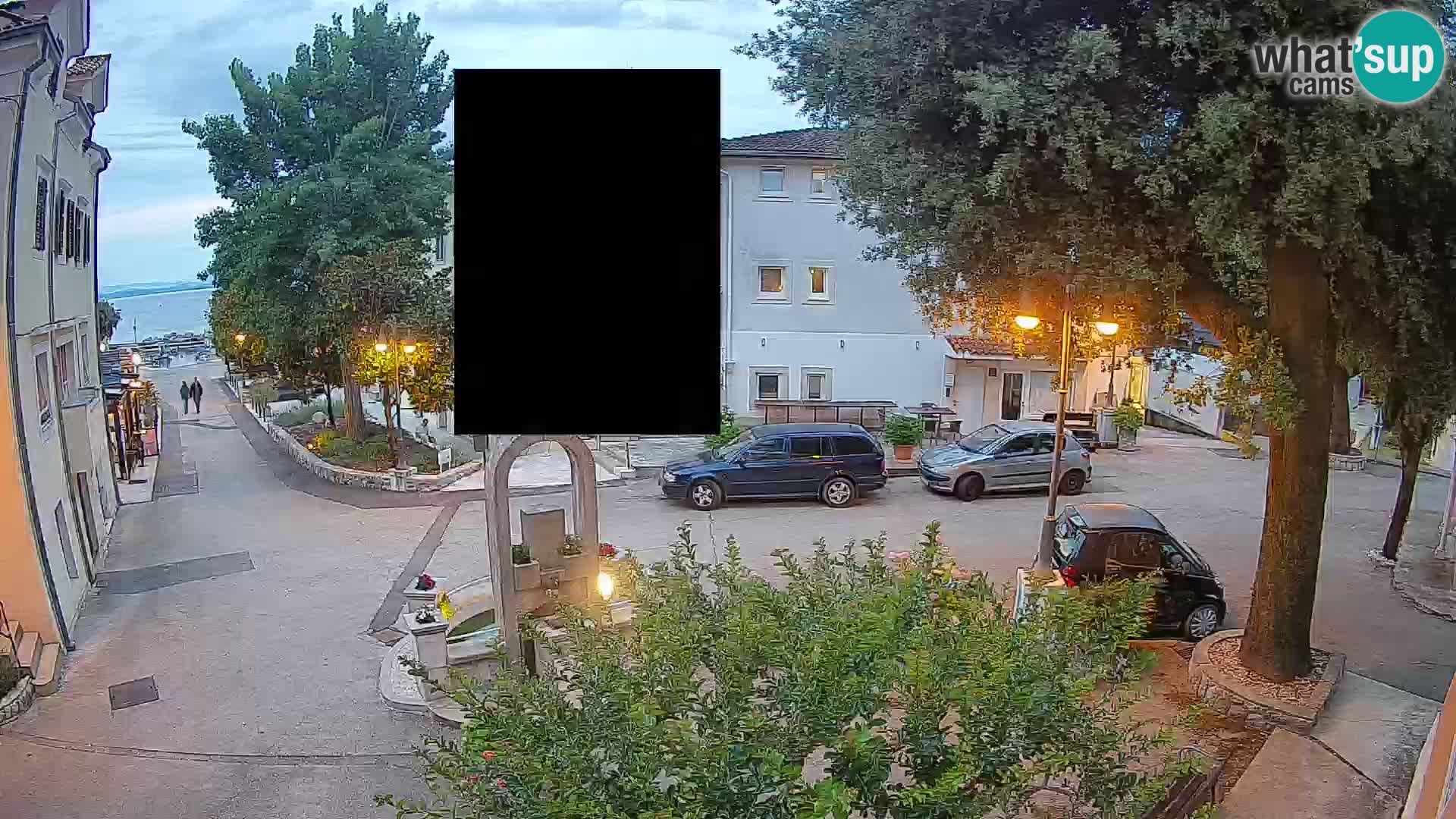 Webcam Mošćenička Draga Center – Live View of the Town Center