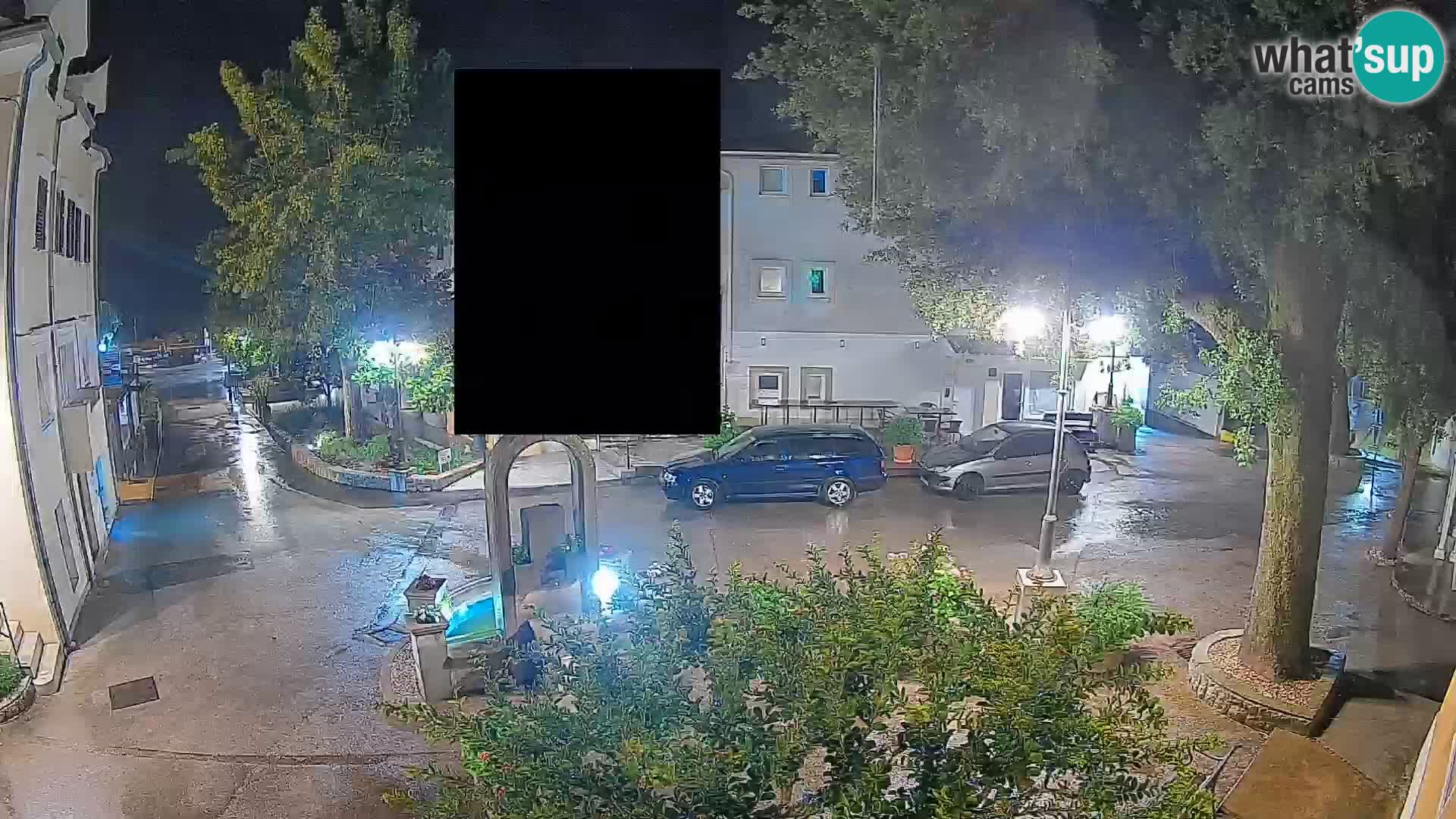 Webcam Mošćenička Draga Center – Live View of the Town Center