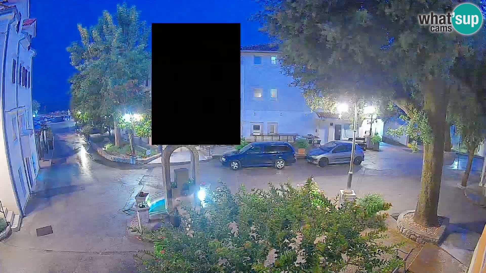 Webcam Mošćenička Draga Center – Live View of the Town Center
