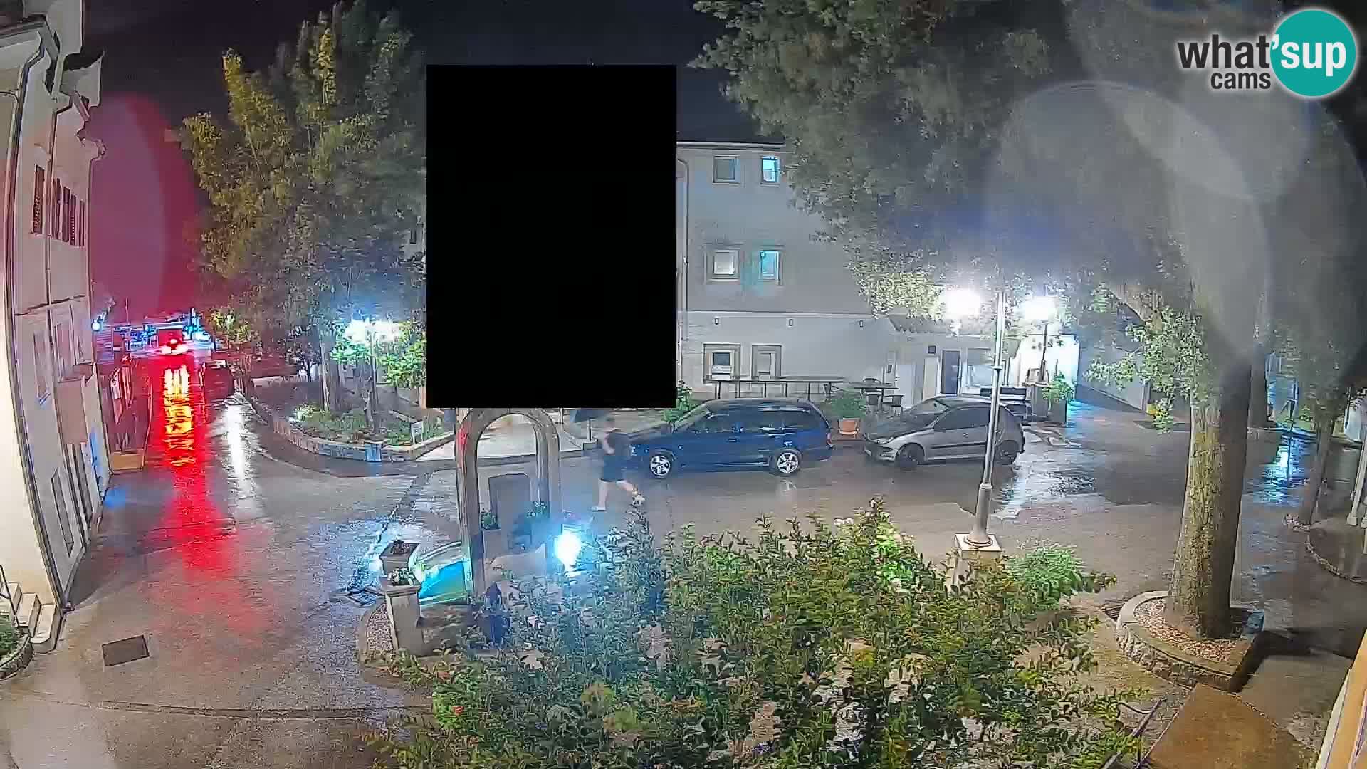 Webcam Mošćenička Draga Center – Live View of the Town Center