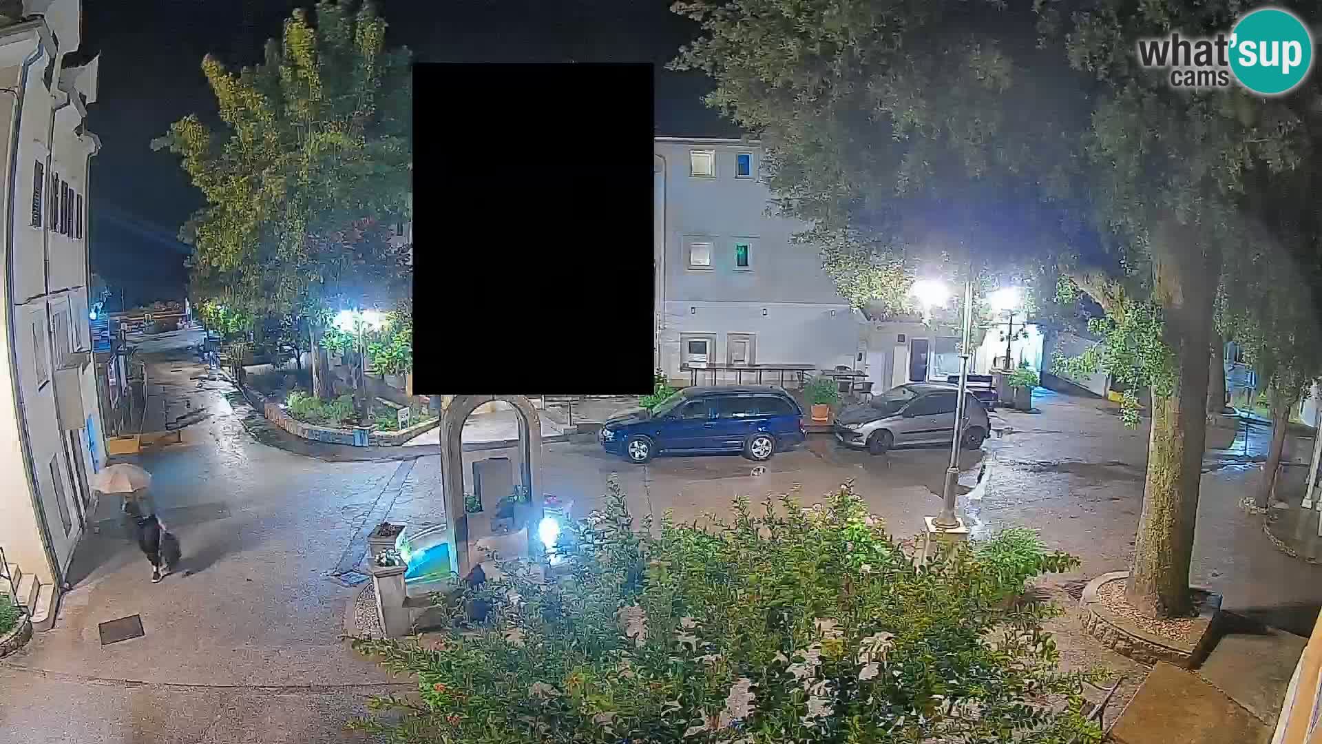 Webcam Mošćenička Draga Center – Live View of the Town Center